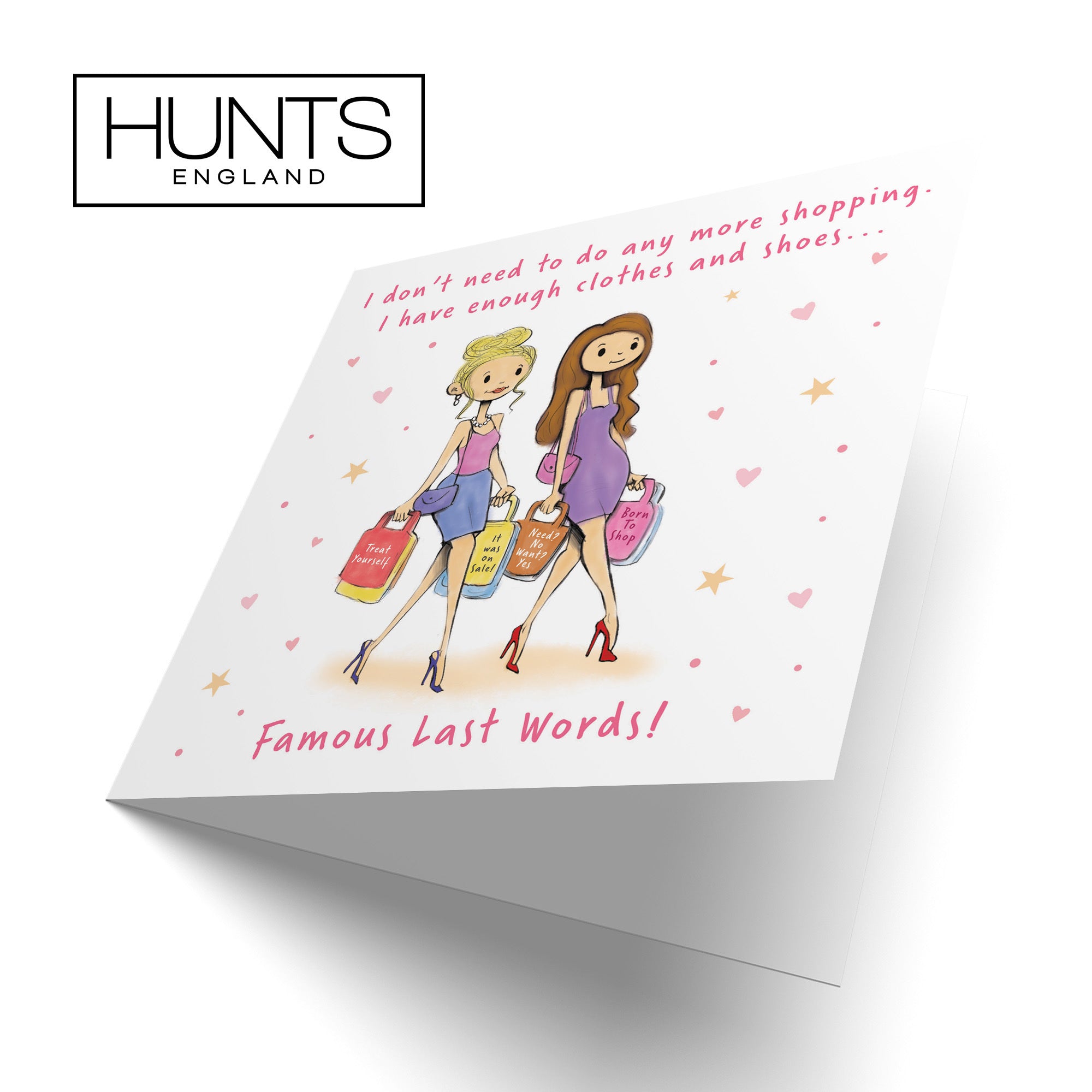 Women's Any Occasion Card Shopping Silly Squiggles - Default Title (RH00152)