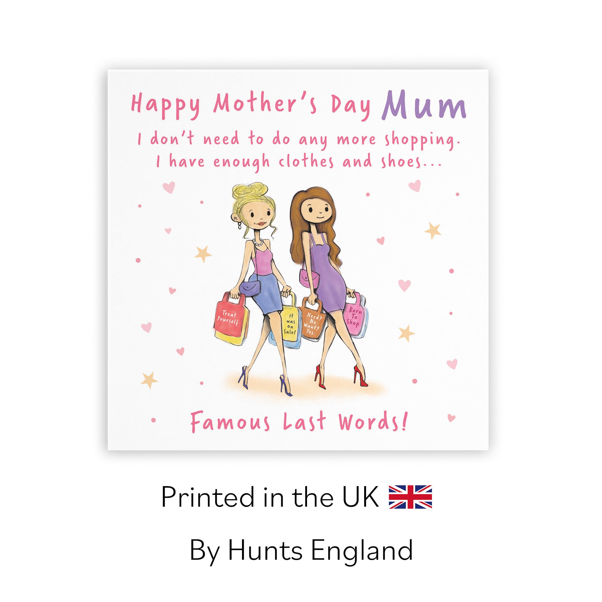 Mum Mother's Day Card Shopping Silly Squiggles - Default Title (RH00157)