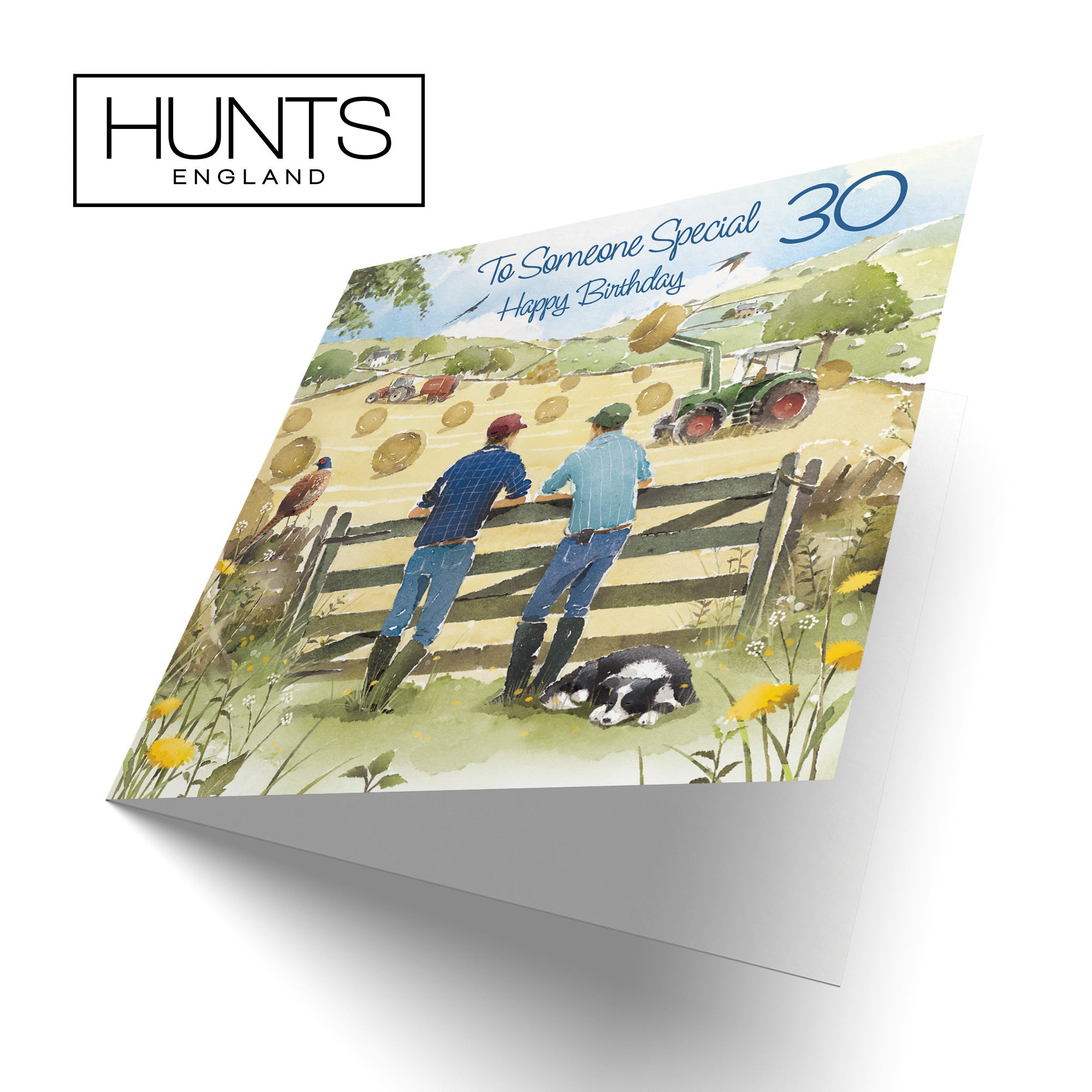 30th Someone Special Farmers Birthday Card Haymaking Milo's Gallery - Default Title (RT03853)