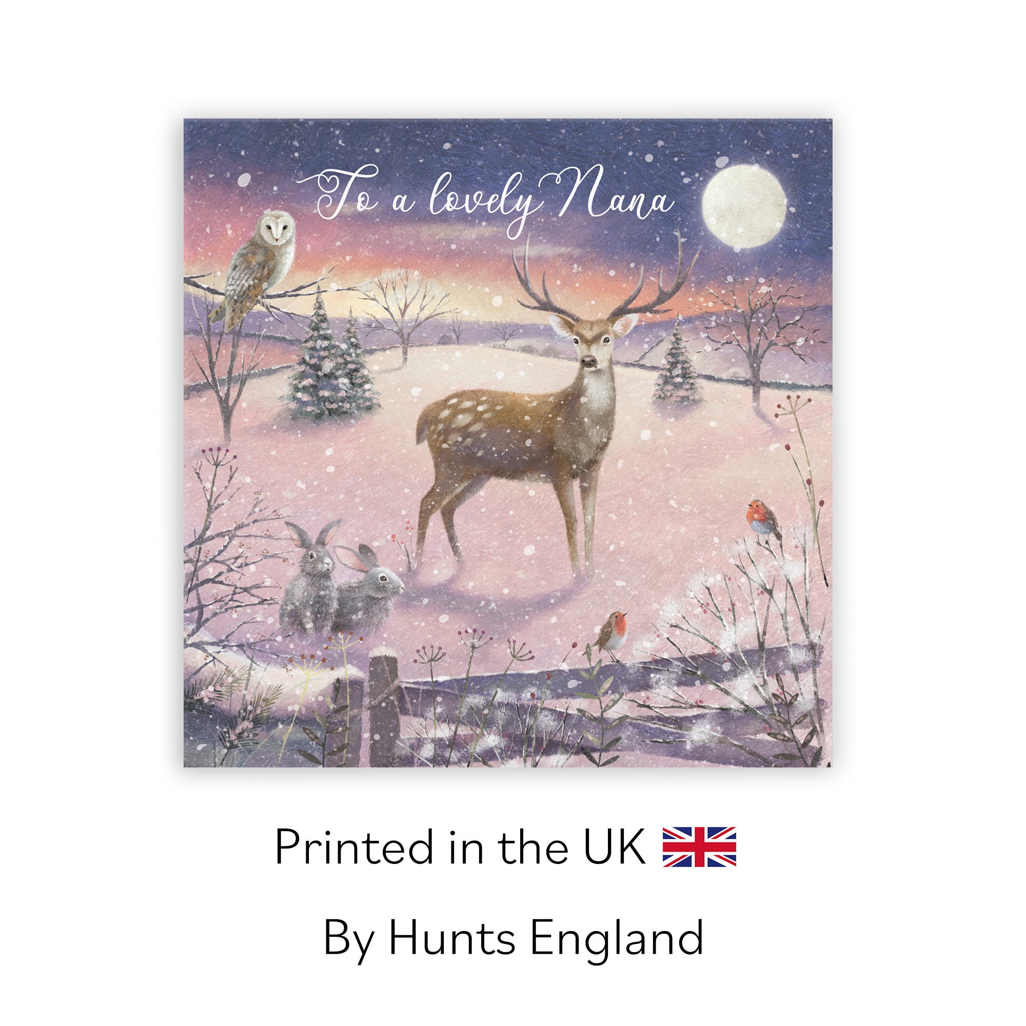 Nana Christmas Card The Stag Milo's Gallery - Default Title (RT03916)