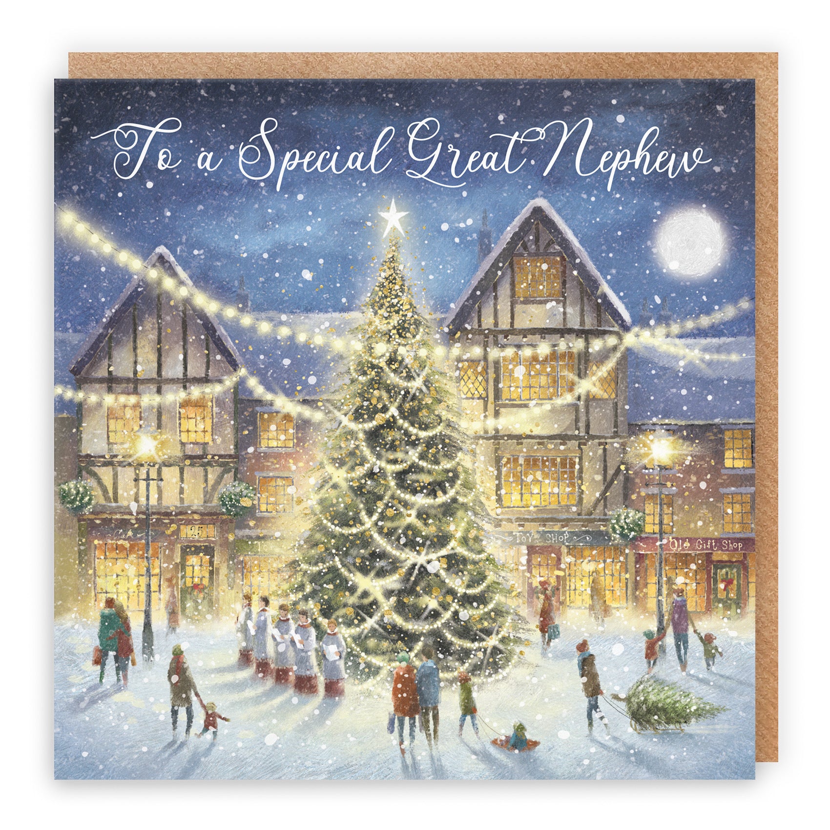 Great Nephew Christmas Card Christmas Eve Milo's Gallery - Default Title (RT03919)
