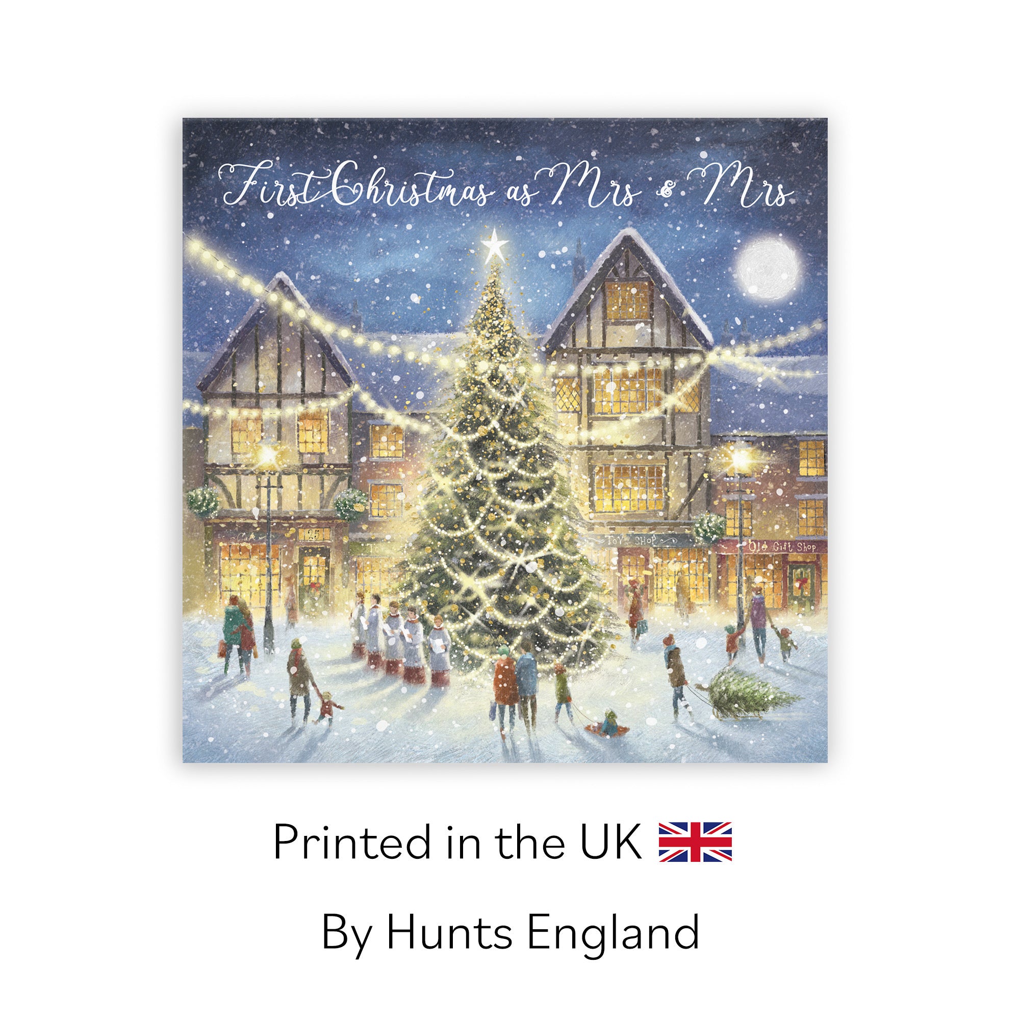 1st Christmas As Mrs & Mrs Card Christmas Eve Milo's Gallery - Default Title (RT03922)