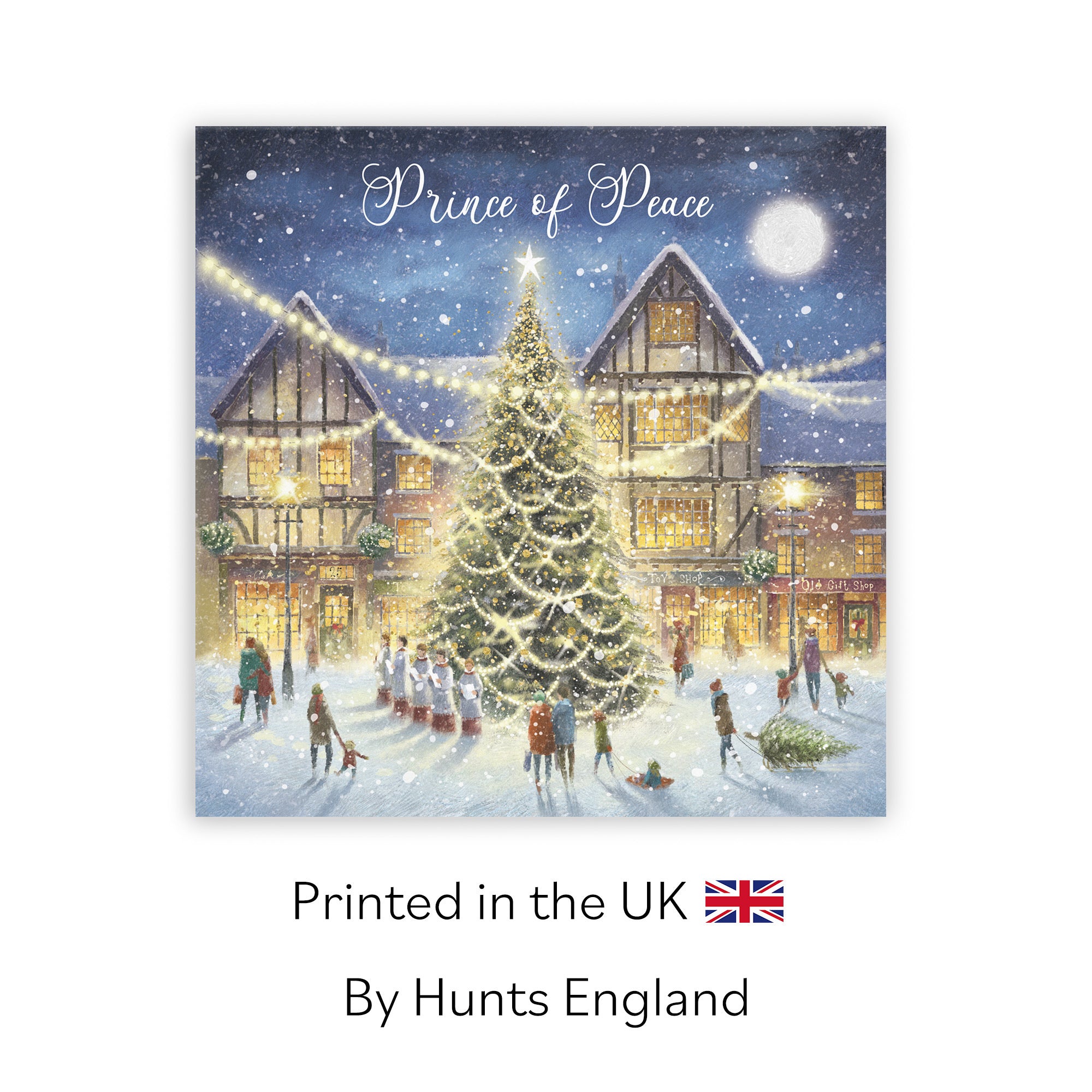Christian Religious Christmas Card Prince Of Peace Christmas Eve Milo's - Default Title (RT03931)