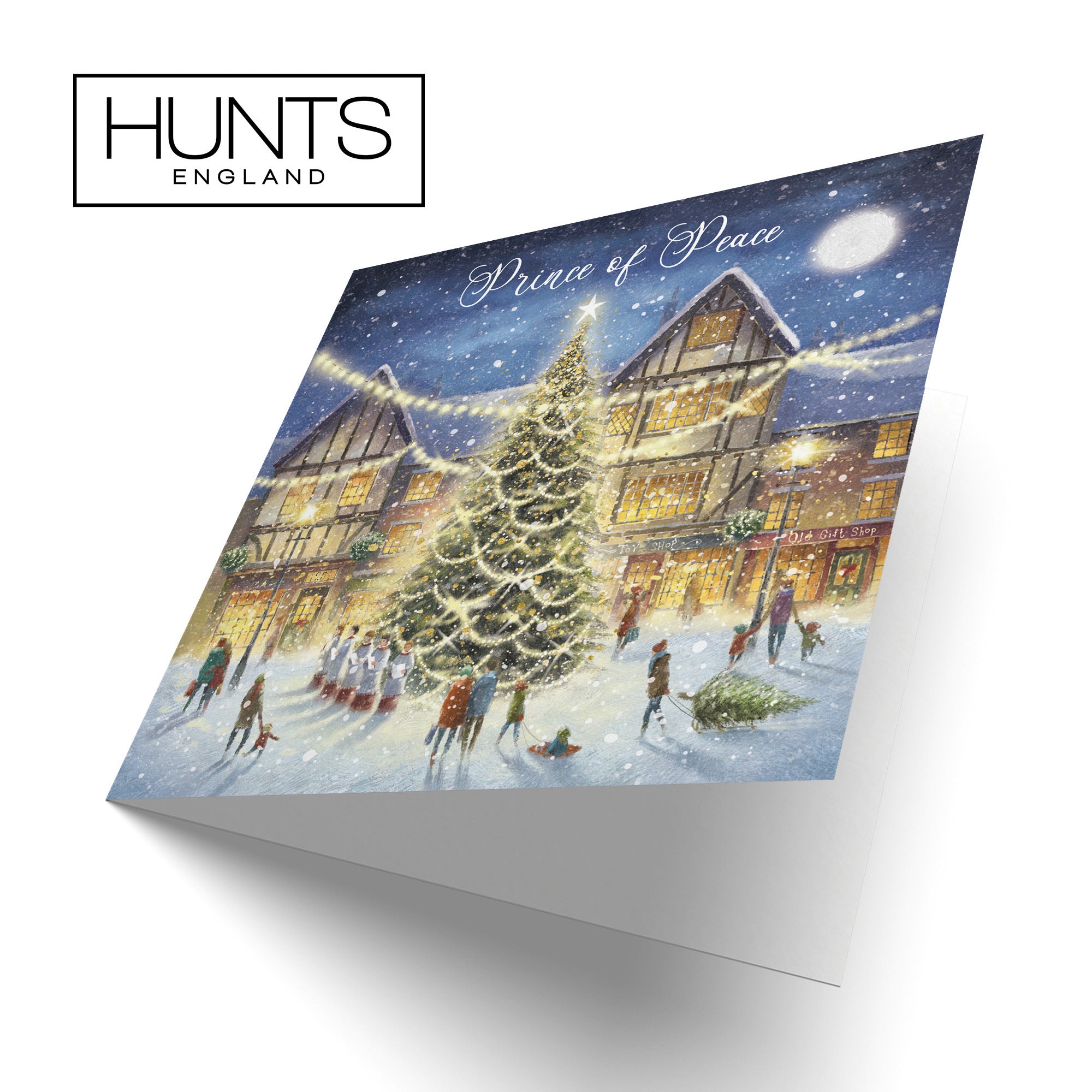 Christian Religious Christmas Card Prince Of Peace Christmas Eve Milo's - Default Title (RT03931)