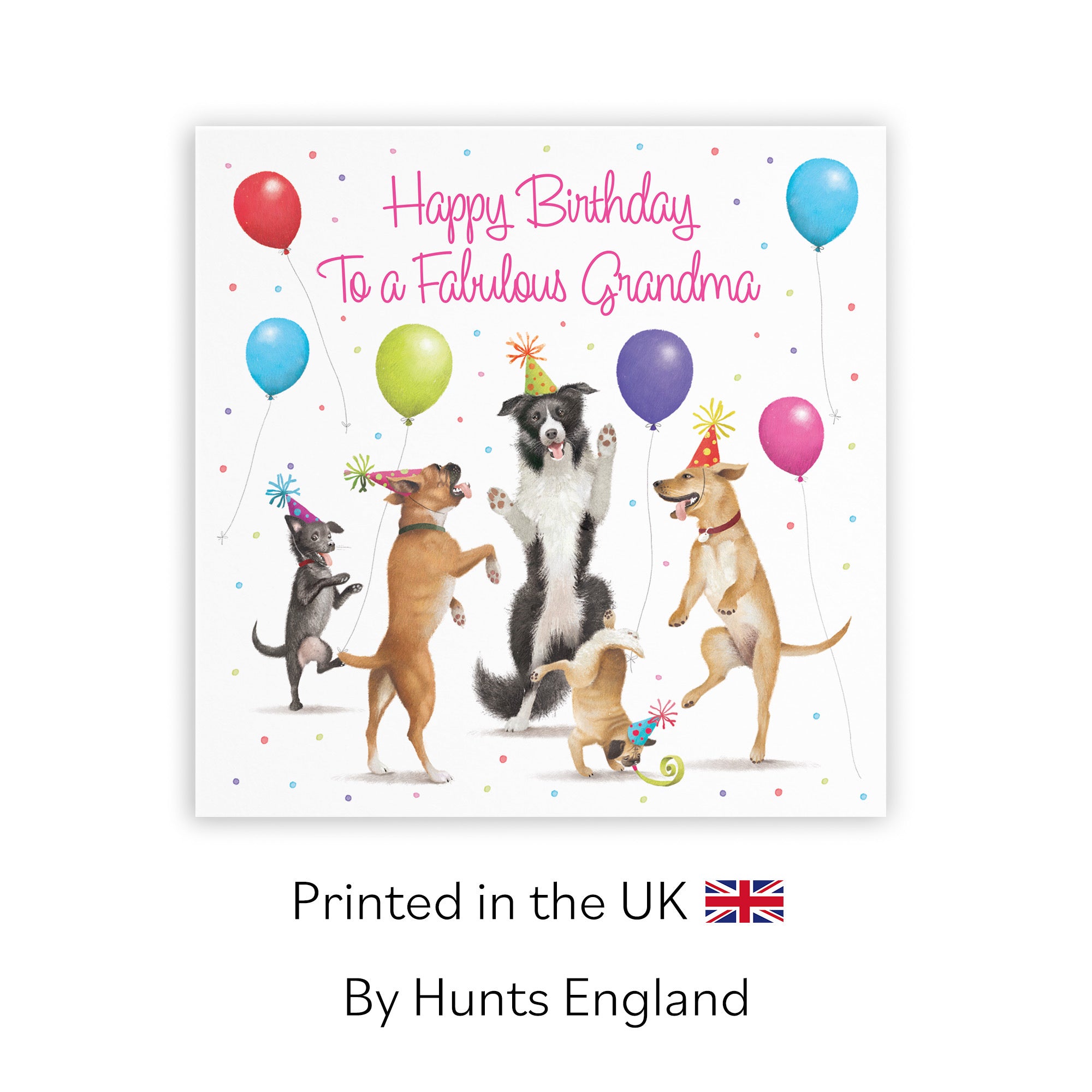 Grandma Birthday Card Dancing Dogs Milo's Gallery - Default Title (RT05640)