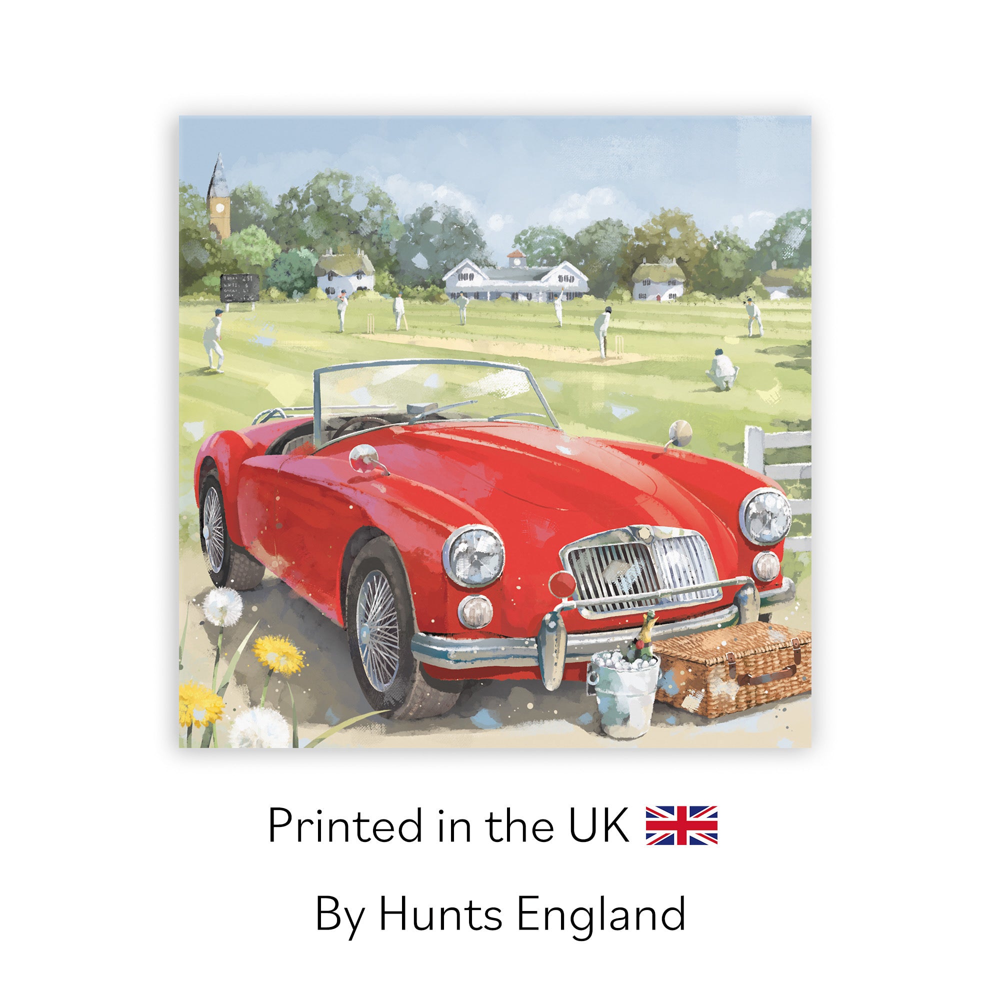 Classic Sports Car Blank Any Occasion Card Milo's Gallery - Default Title (RT05658)