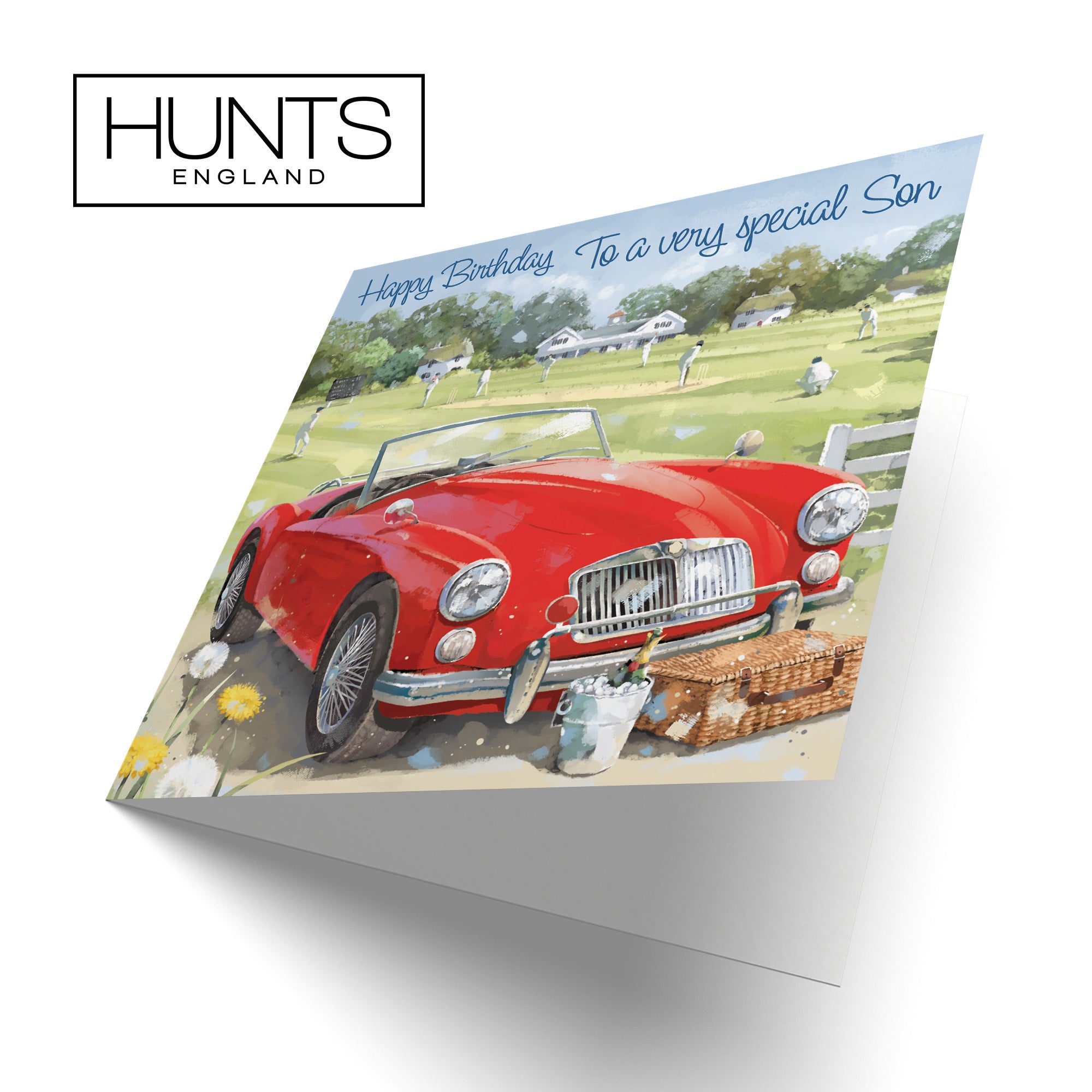Son Classic Sports Car Birthday Card Milo's Gallery - Default Title (RT05663)