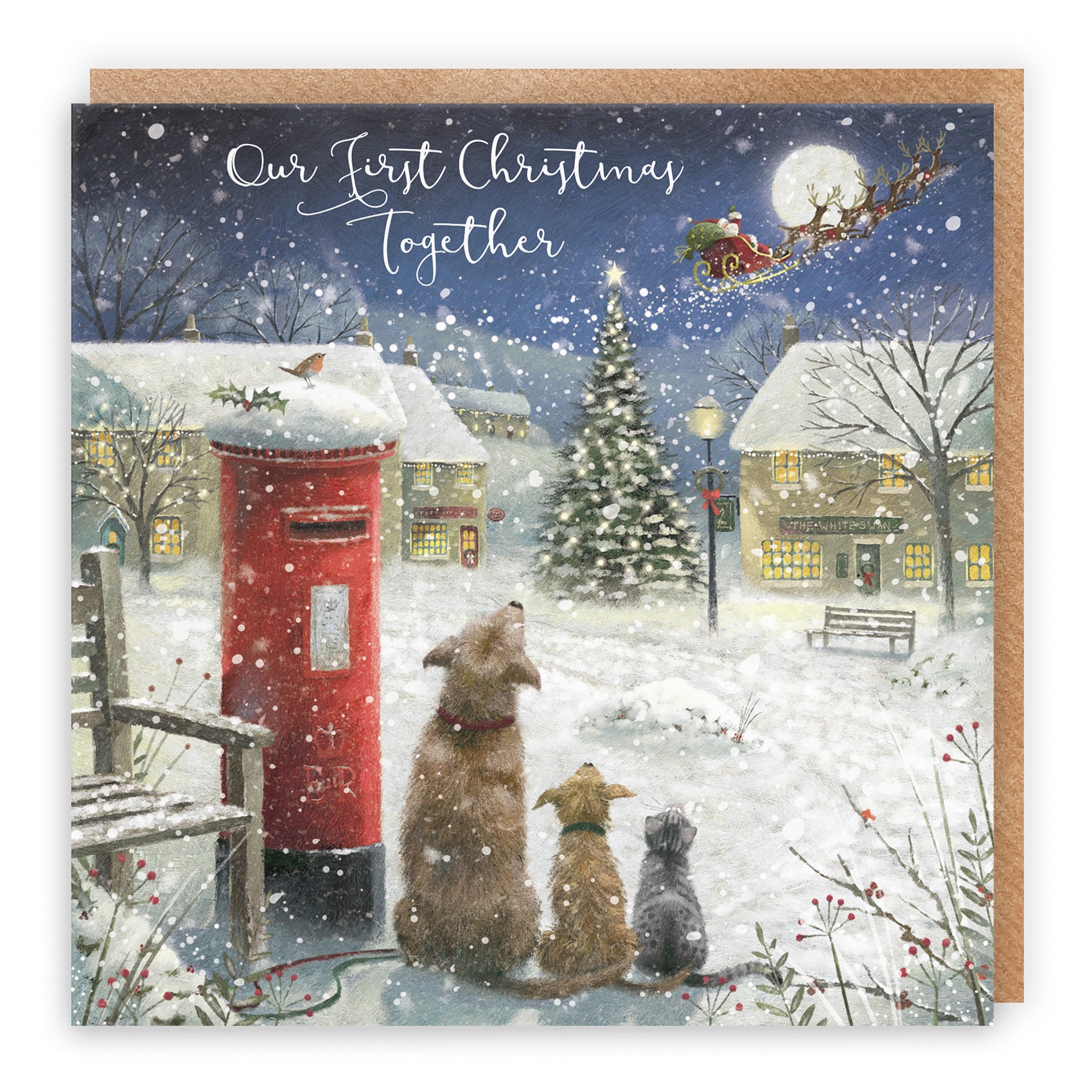 Our First Christmas Together Card Magical Christmas Milo's Gallery - Default Title (RT05678)