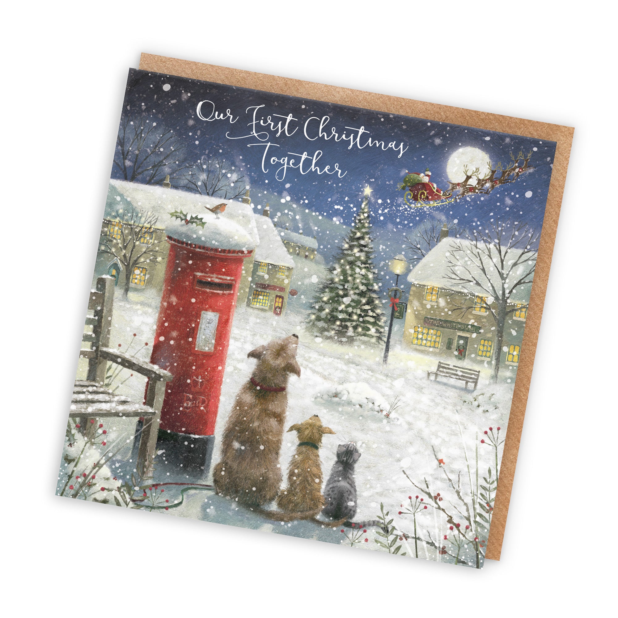 Our First Christmas Together Card Magical Christmas Milo's Gallery - Default Title (RT05678)