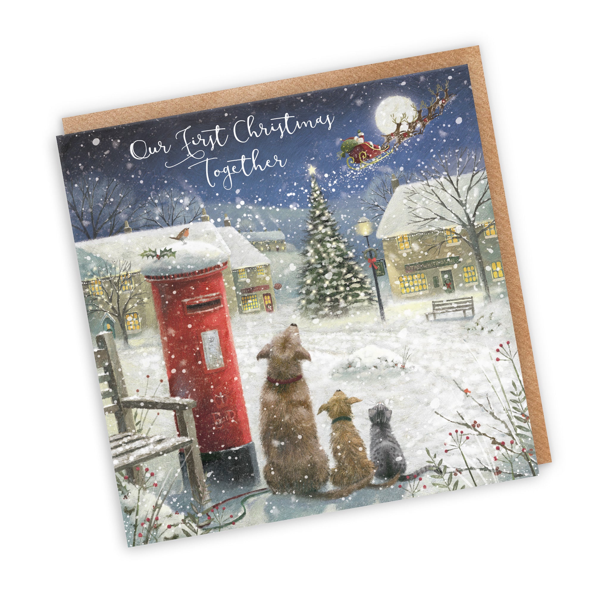 Our First Christmas Together Card Magical Christmas Milo's Gallery - Default Title (RT05678)