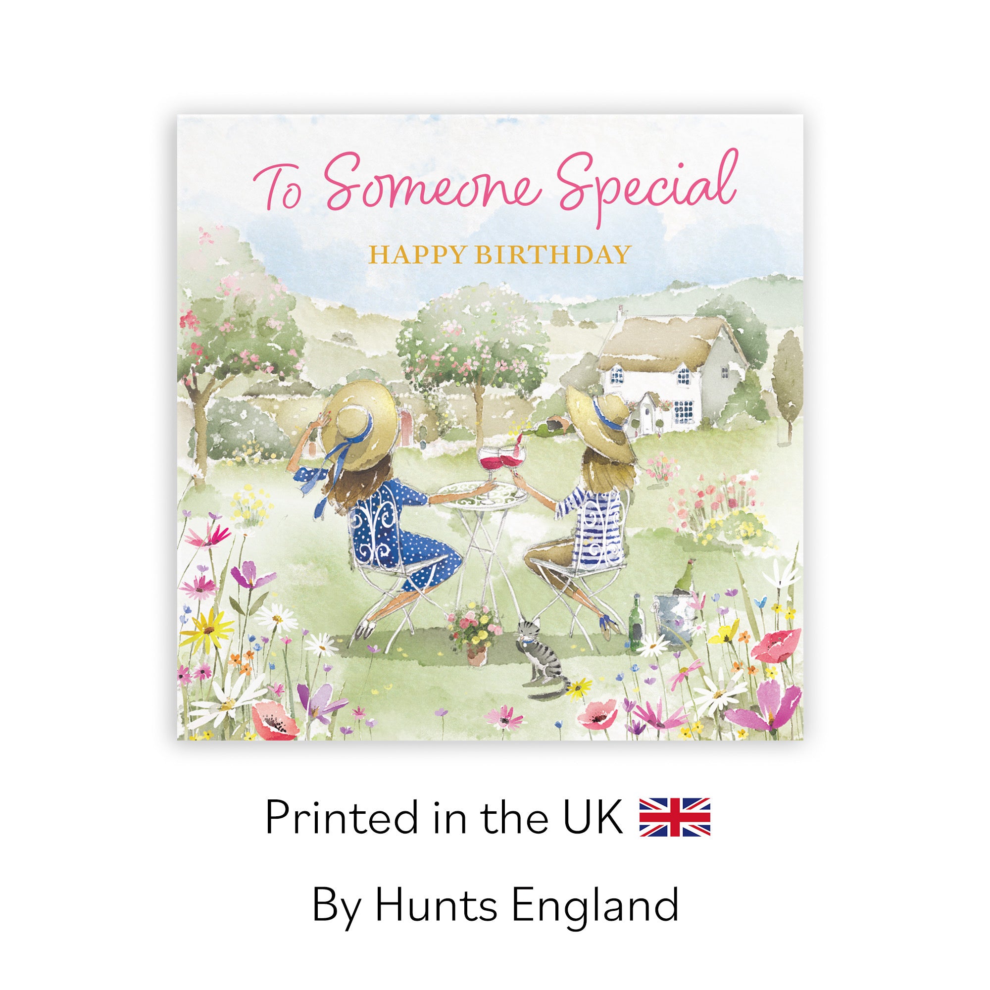 Female Someone Special Birthday Card Countryside Garden Milo's Gallery - Default Title (RT06318)