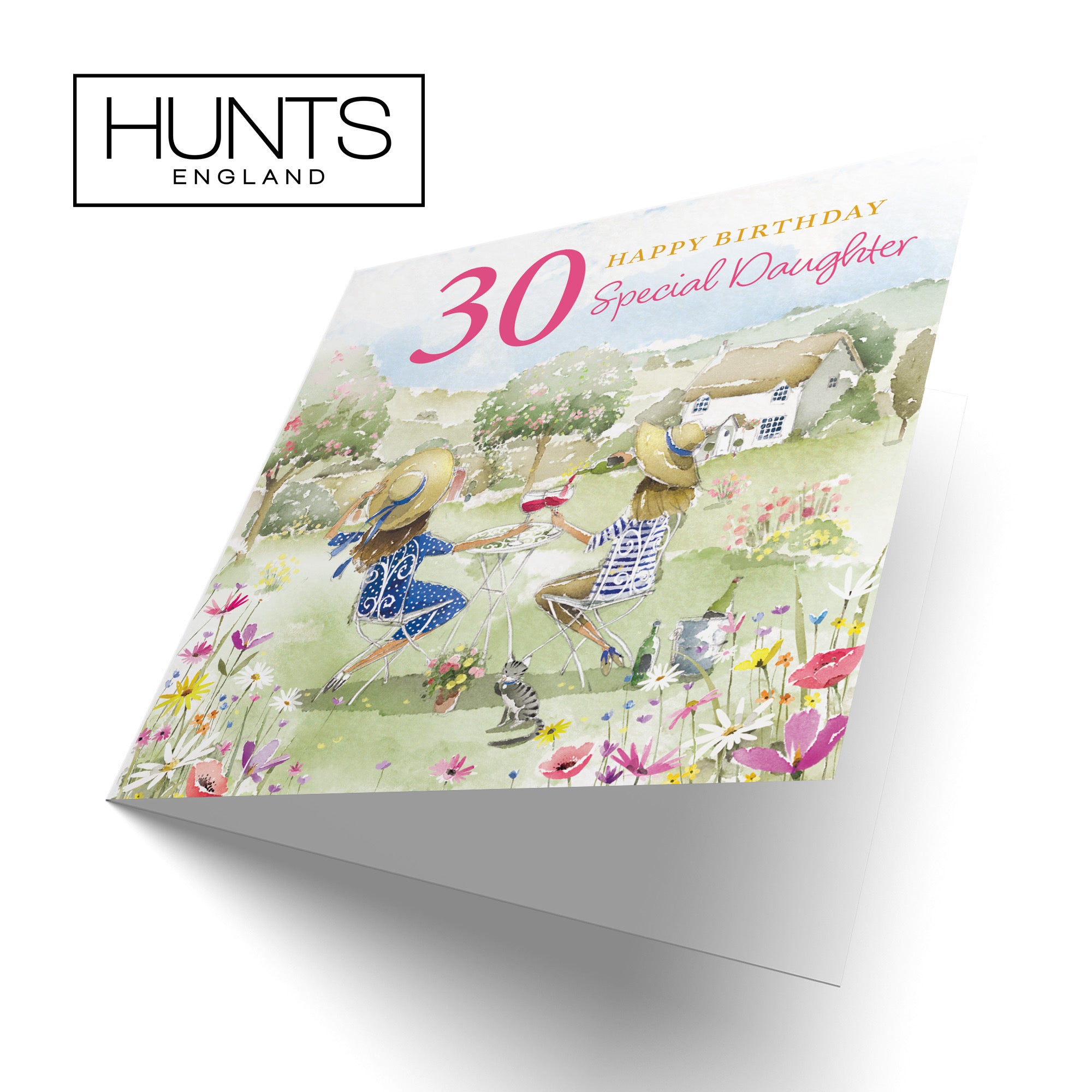 30th Daughter Birthday Card Countryside Garden Milo's Gallery - Default Title (RT06366)