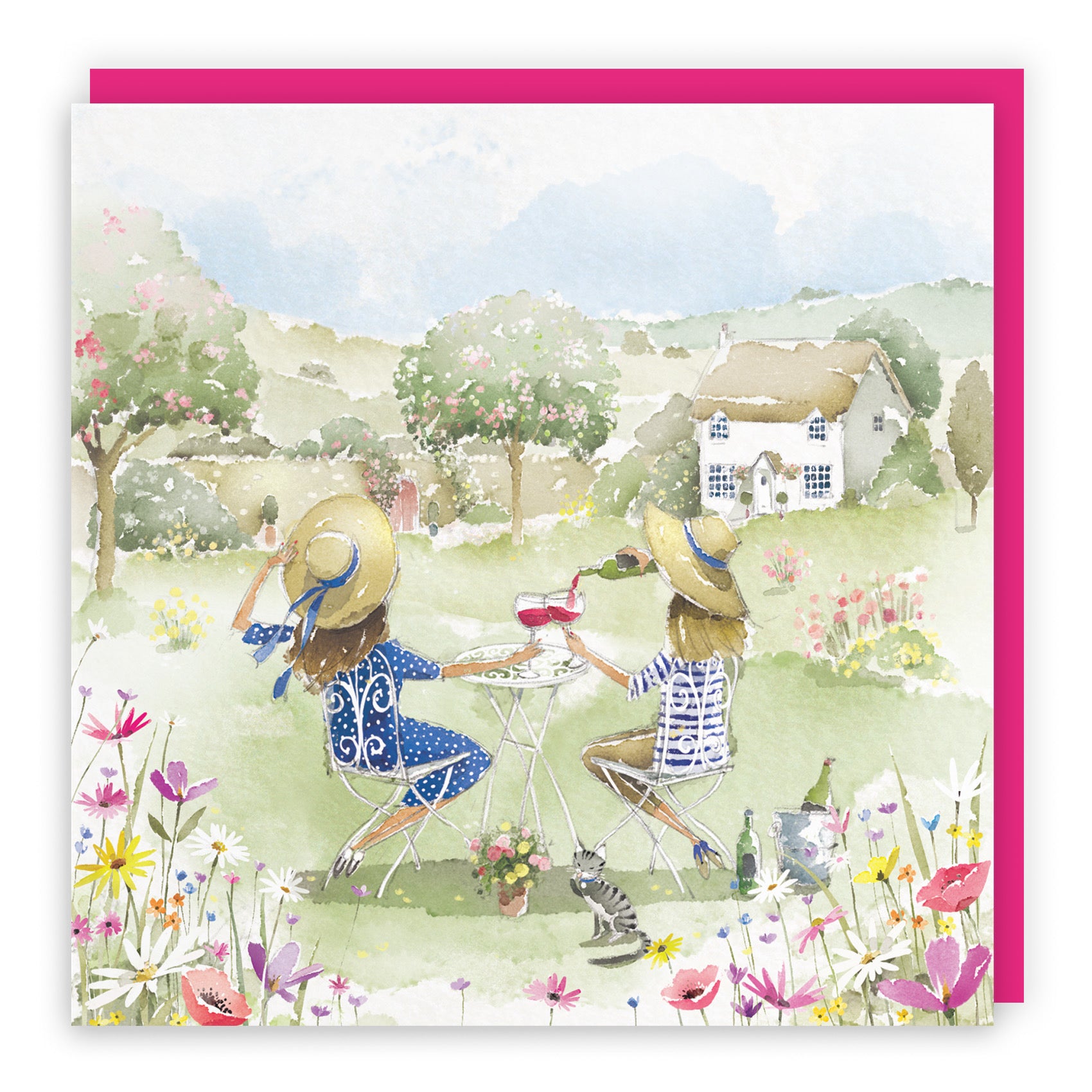Women's Any Occasion Card Countryside Garden Milo's Gallery - Default Title (RT06441)