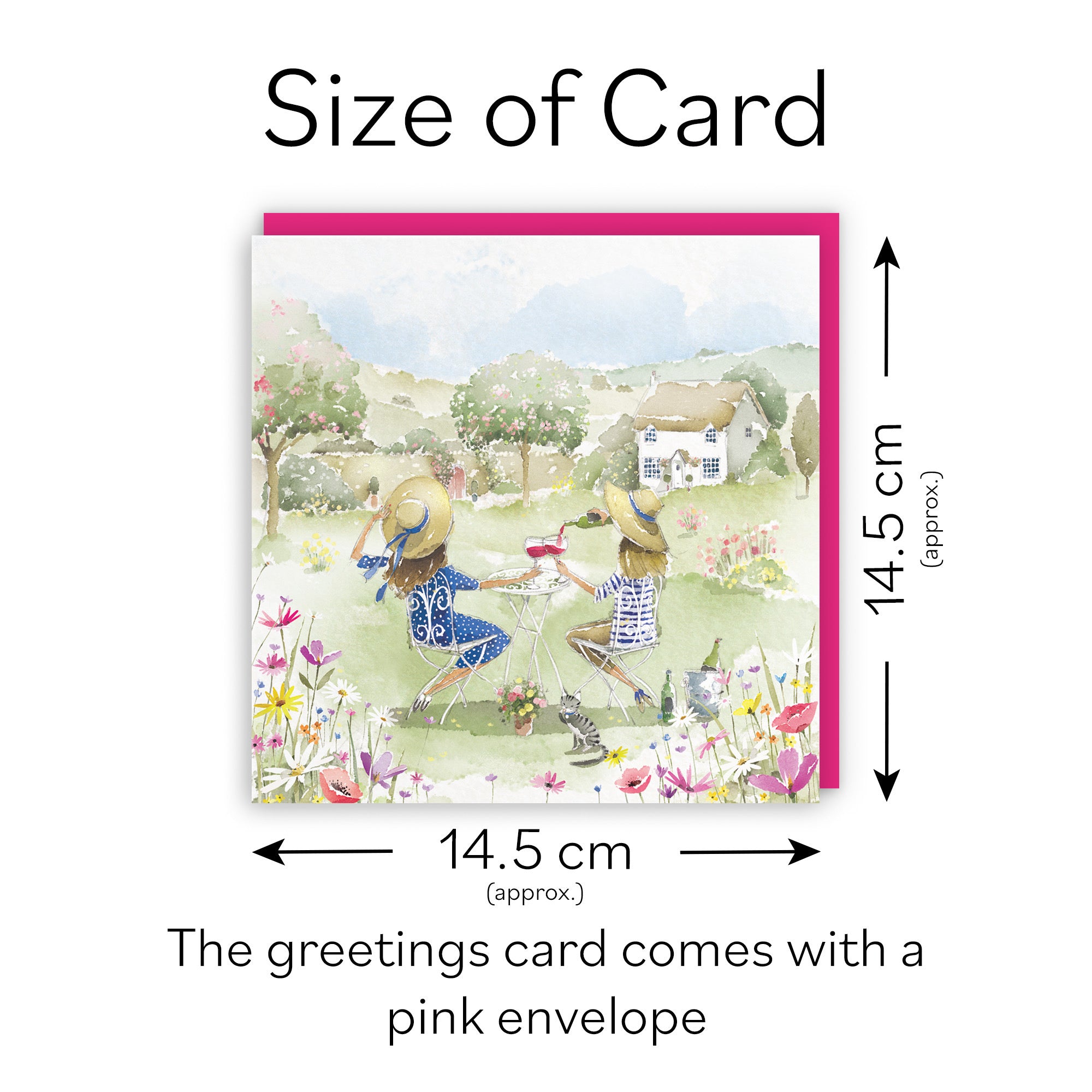 Women's Any Occasion Card Countryside Garden Milo's Gallery - Default Title (RT06441)