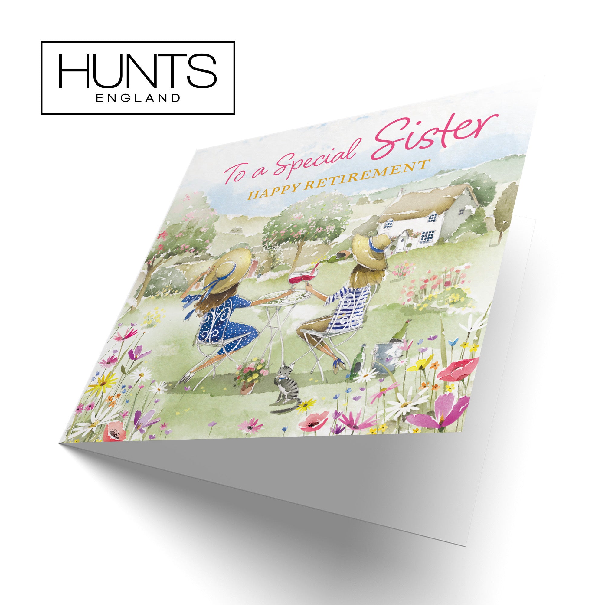 Sister Retirement Card Countryside Garden Milo's Gallery - Default Title (RT06461)