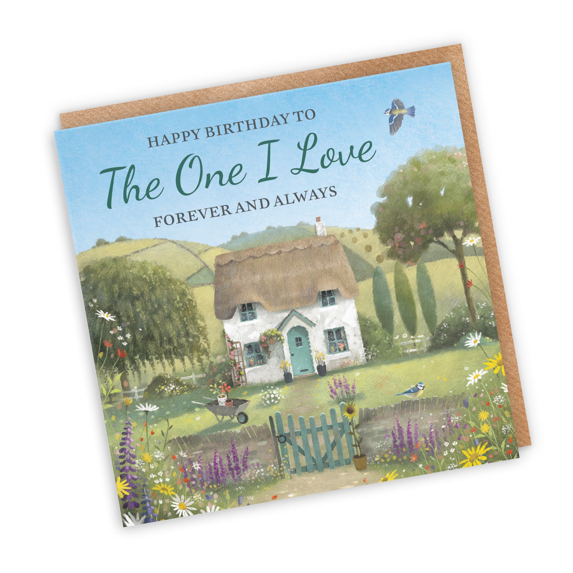 One I Love Birthday Card Thatched Cottage Milo's Gallery - Default Title (RT06513)