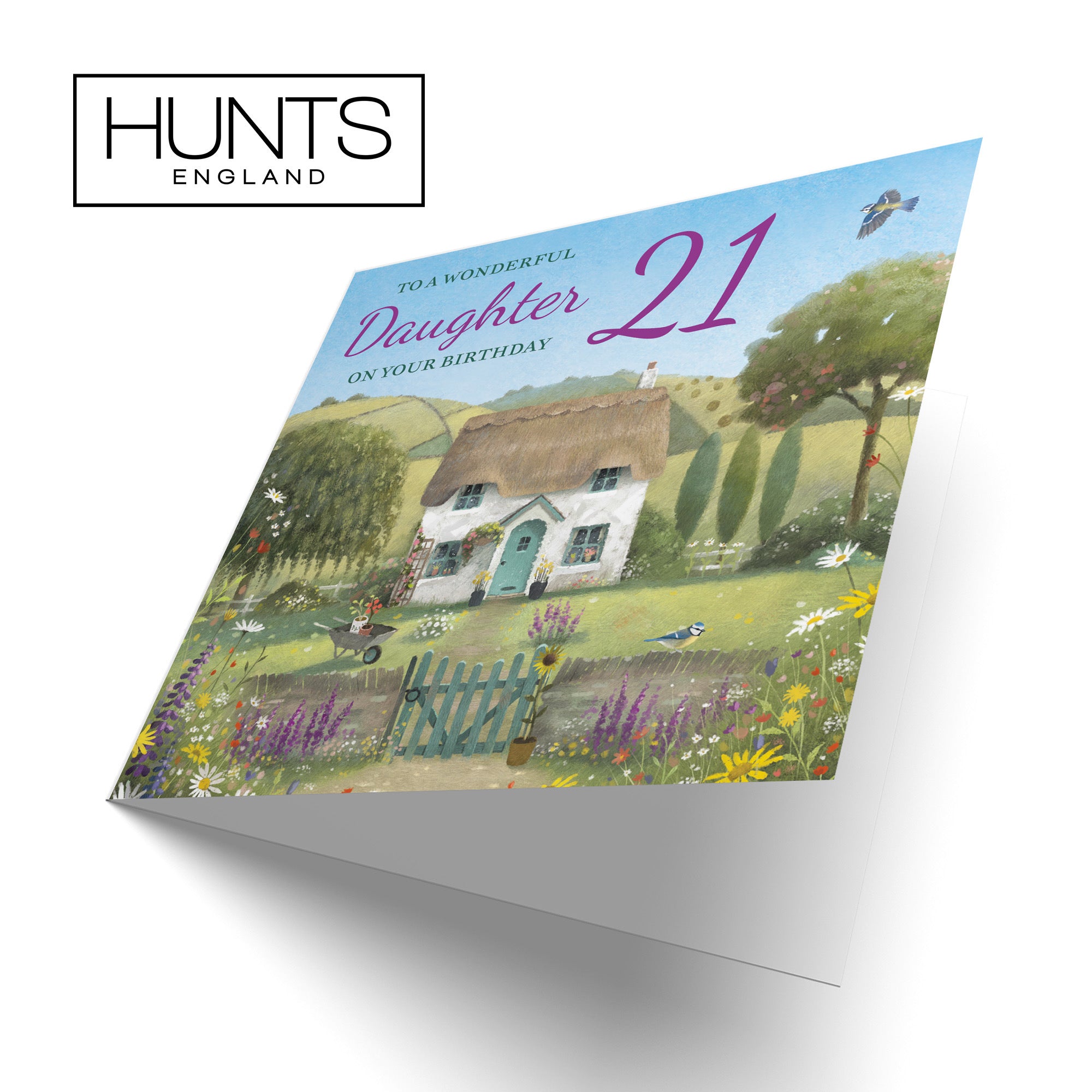 21st Daughter Birthday Card Thatched Cottage Milo's Gallery - Default Title (RT06620)