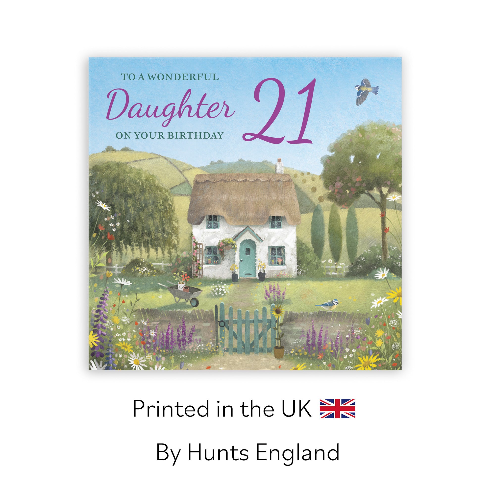 21st Daughter Birthday Card Thatched Cottage Milo's Gallery - Default Title (RT06620)