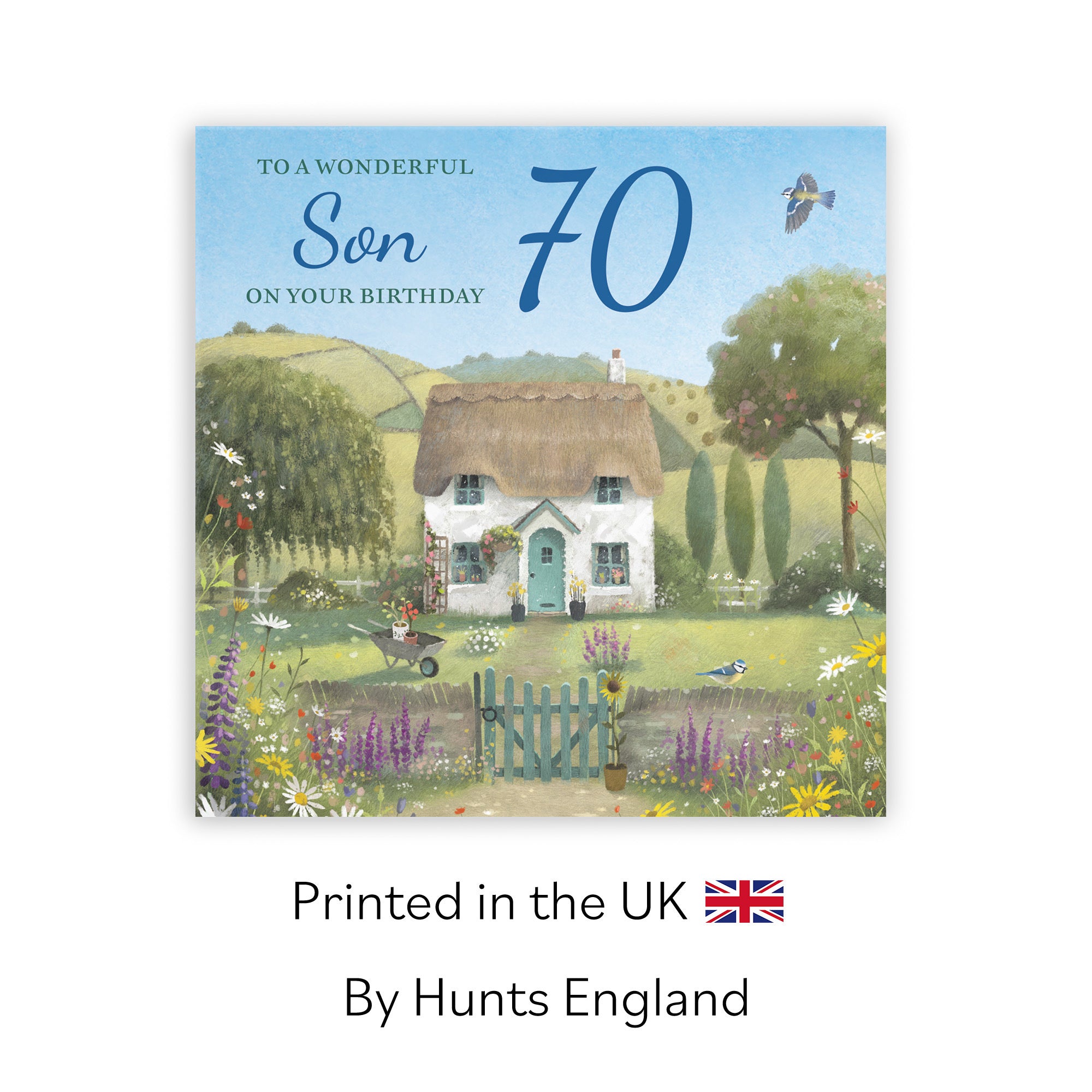 70th Son Birthday Card Thatched Cottage Milo's Gallery - Default Title (RT06780)