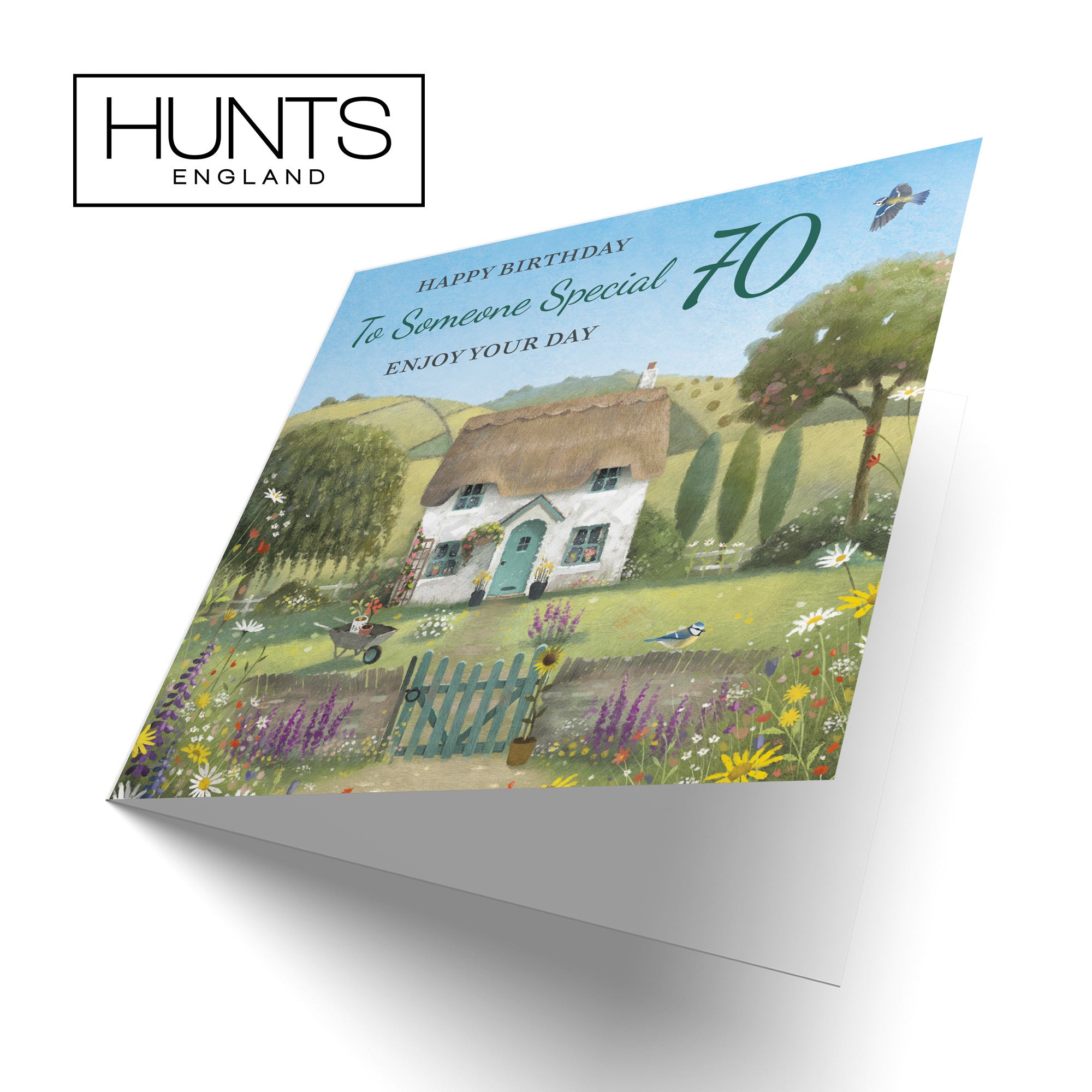 70th Someone Special Birthday Card Thatched Cottage Milo's Gallery - Default Title (RT06791)