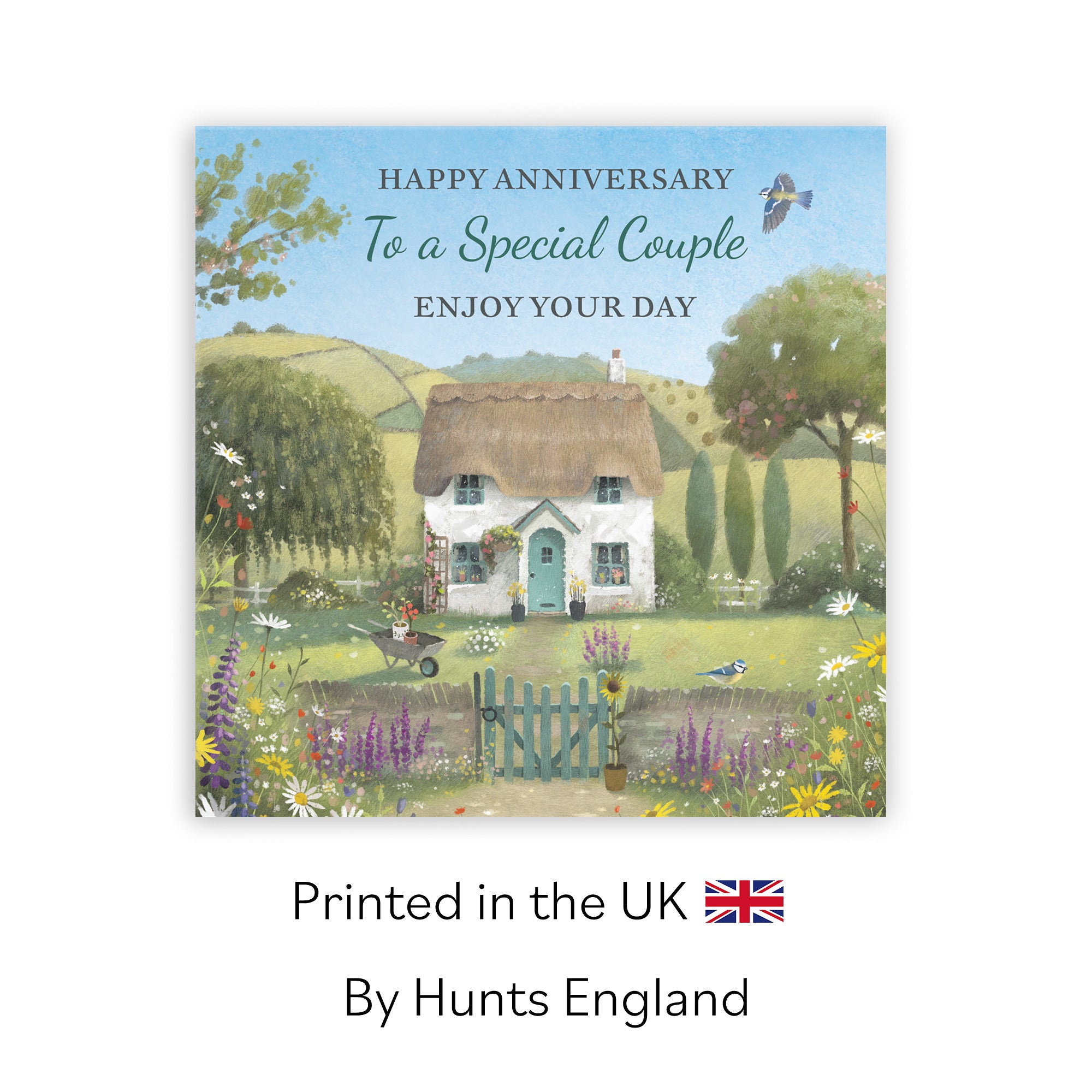 Couple Anniversary Card Thatched Cottage Milo's Gallery - Default Title (RT06813)