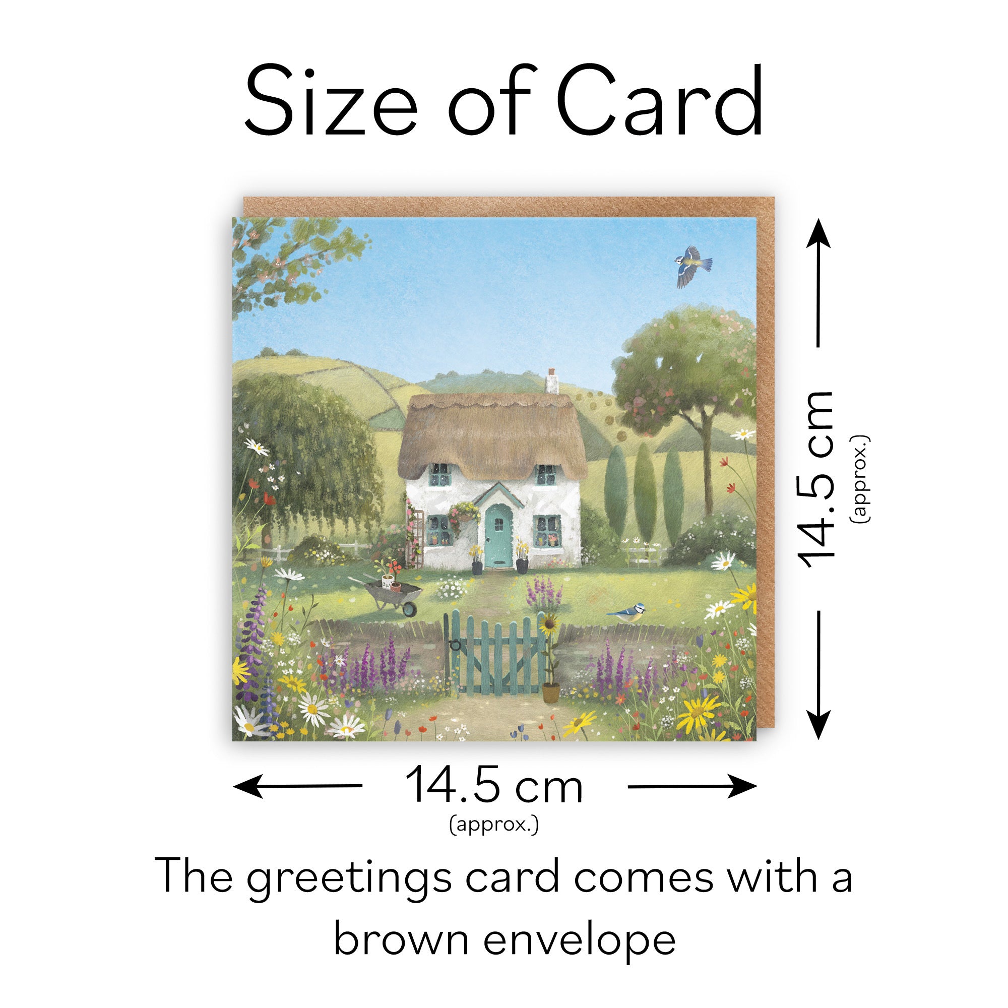 Any Occasion Card Thatched Cottage Milo's Gallery - Default Title (RT06822)