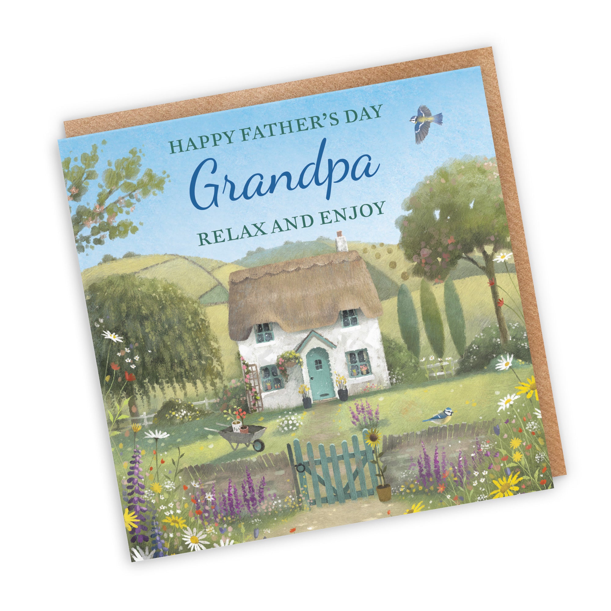 Grandpa Father's Day Card Thatched Cottage Milo's Gallery - Default Title (RT06829)