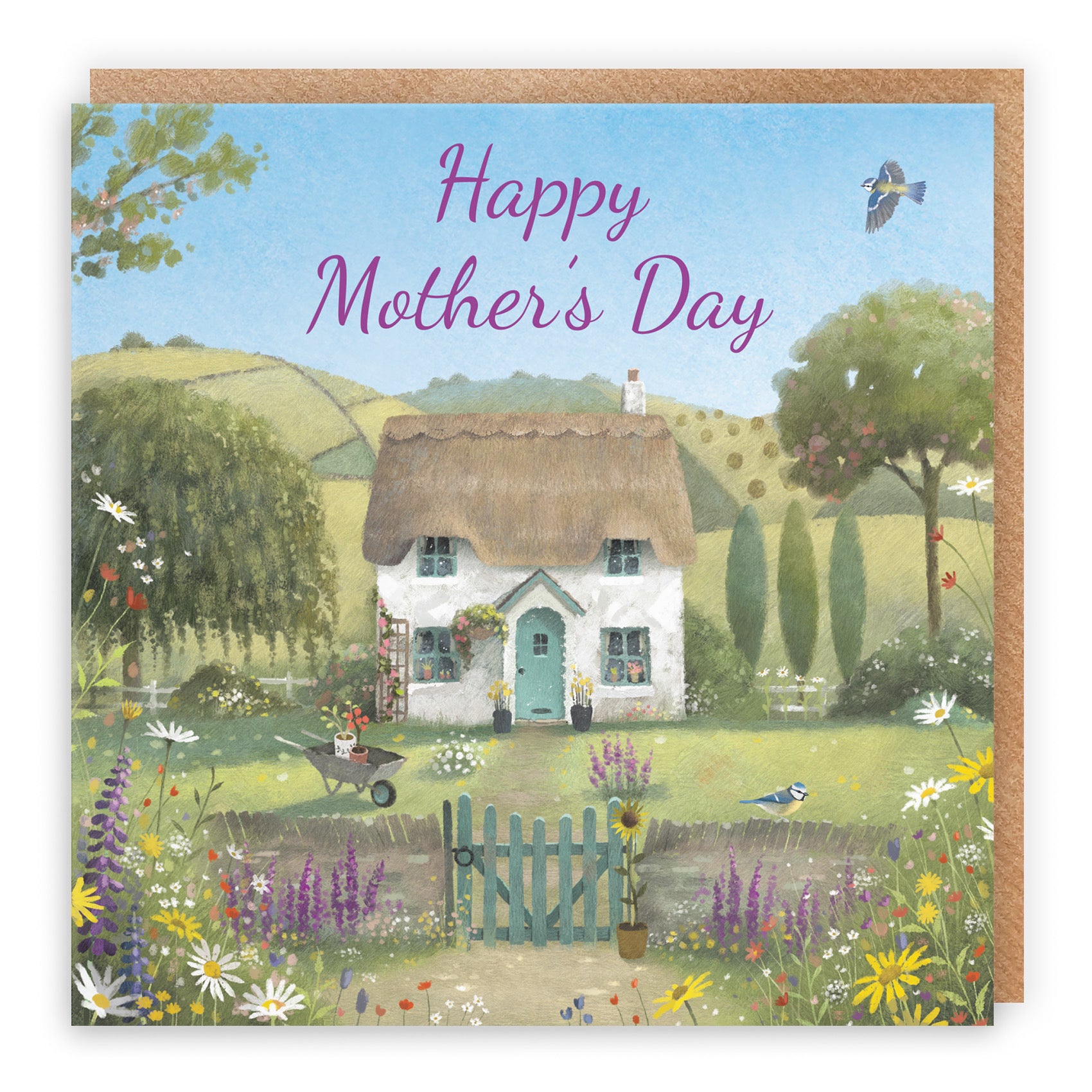 Mother's Day Card Thatched Cottage Milo's Gallery - Default Title (RT06830)
