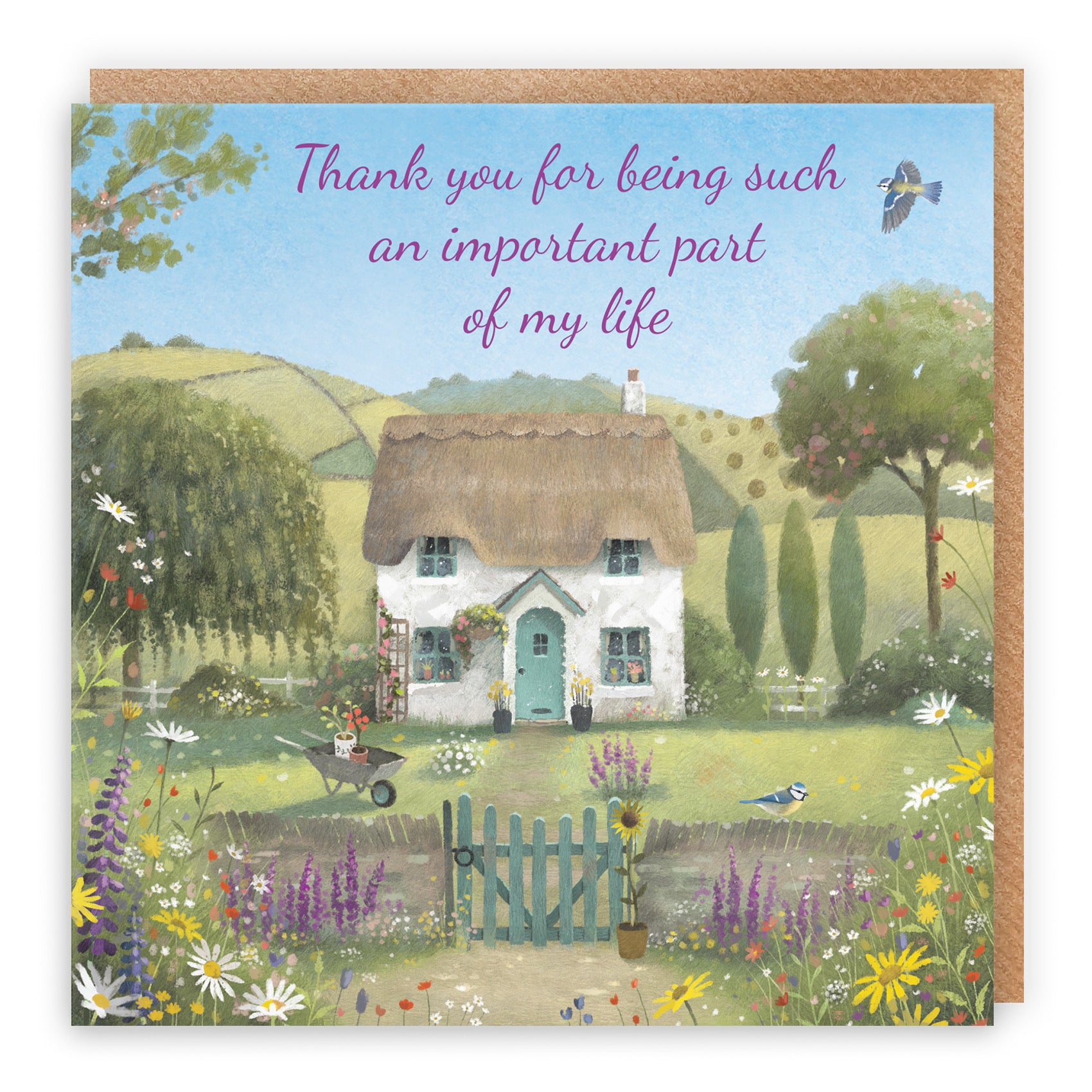 Women's Friendship Card Thatched Cottage Milo's Gallery - Default Title (RT06842)