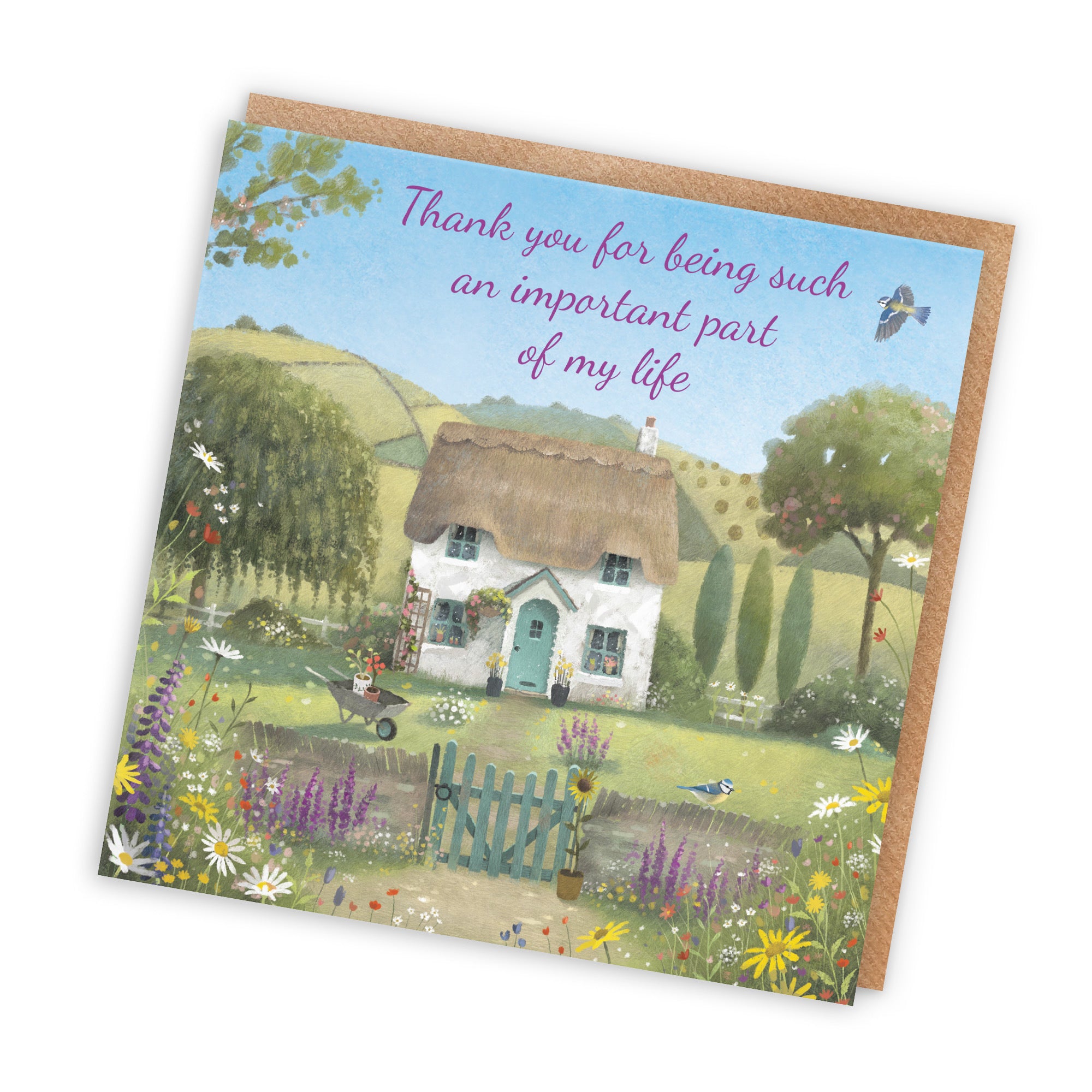 Women's Friendship Card Thatched Cottage Milo's Gallery - Default Title (RT06842)