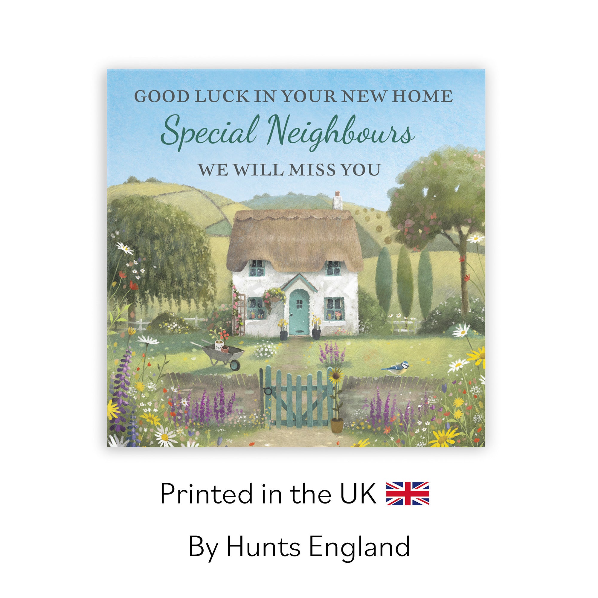 Neighbours Good Luck New Home Leaving Card Thatched Cottage Milo's Gallery - Default Title (RT06848)