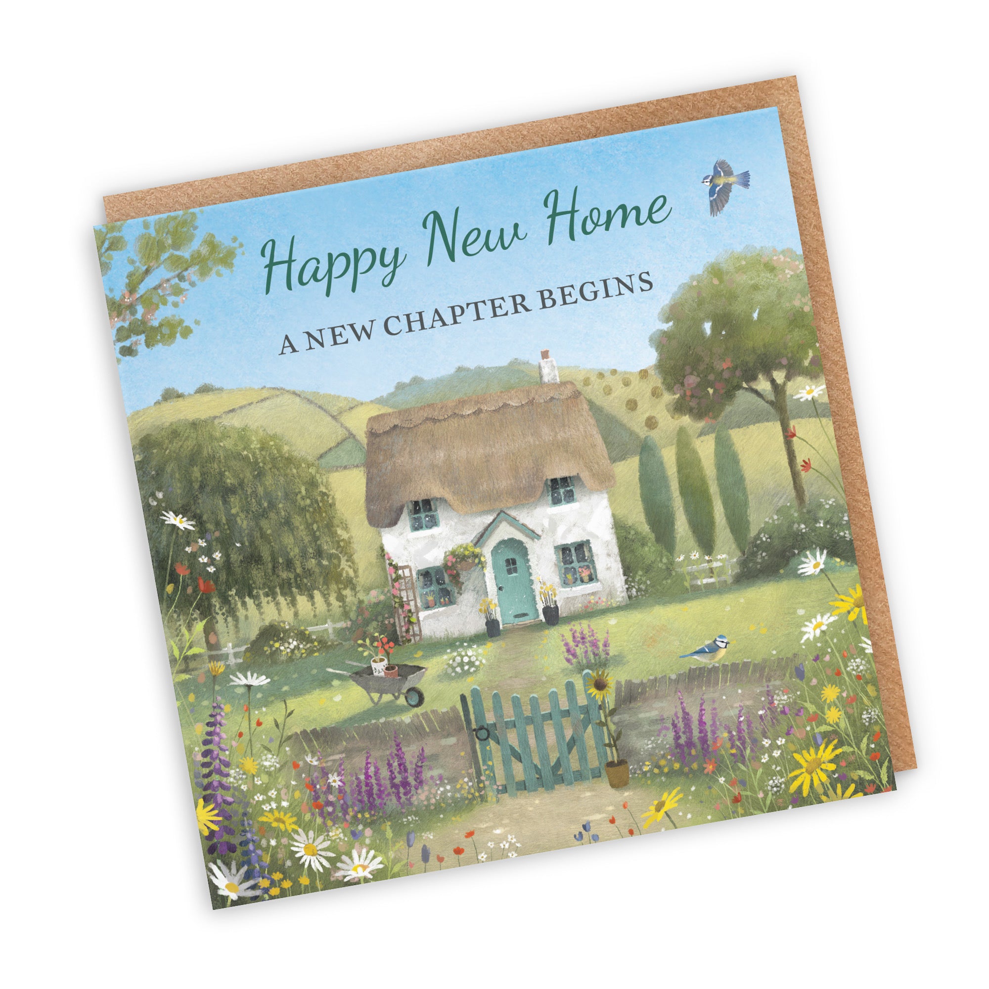 New Home Card Thatched Cottage Milo's Gallery - Default Title (RT06849)
