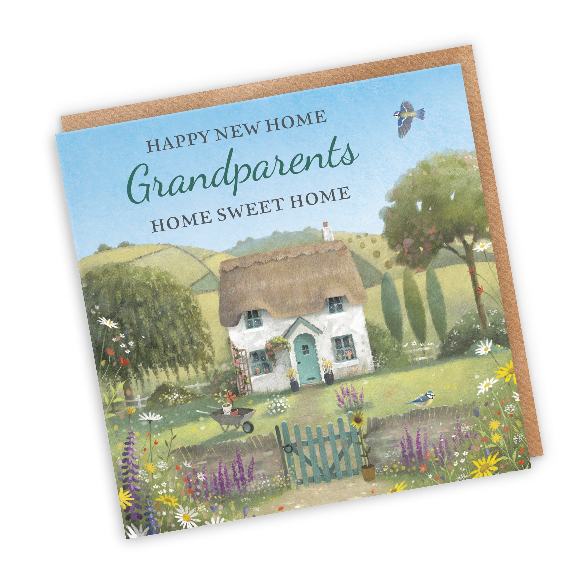Grandparents New Home Card Thatched Cottage Milo's Gallery - Default Title (RT06852)