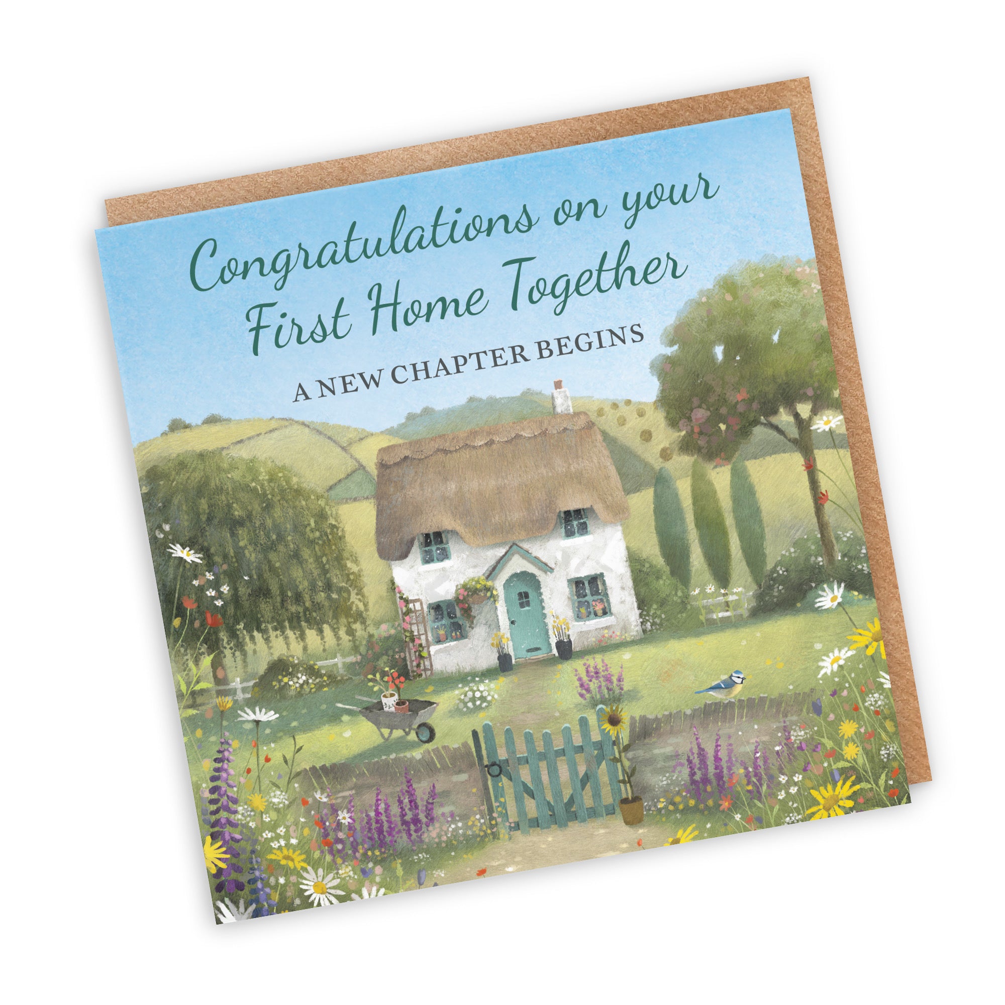 First Home Together New Home Card Thatched Cottage Milo's Gallery - Default Title (RT06854)