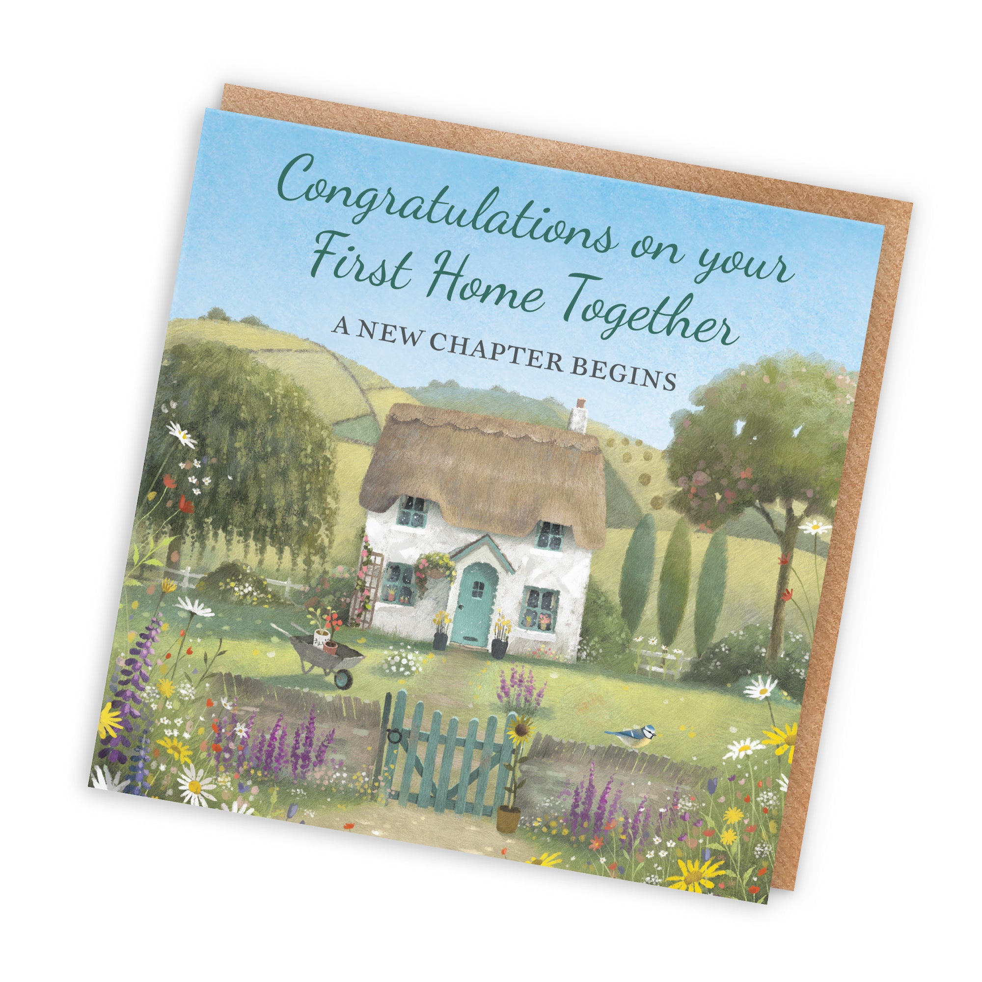First Home Together New Home Card Thatched Cottage Milo's Gallery - Default Title (RT06854)