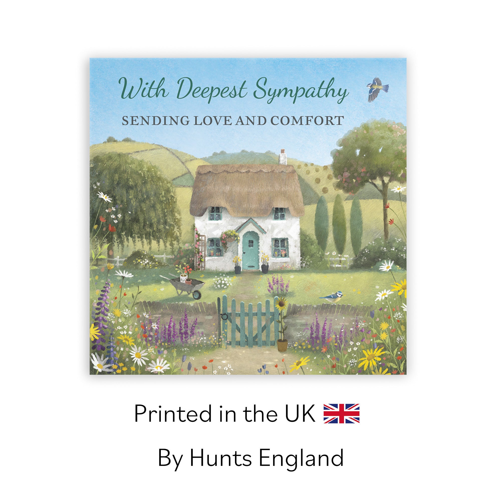 Sympathy Card Thatched Cottage Milo's Gallery - Default Title (RT06873)