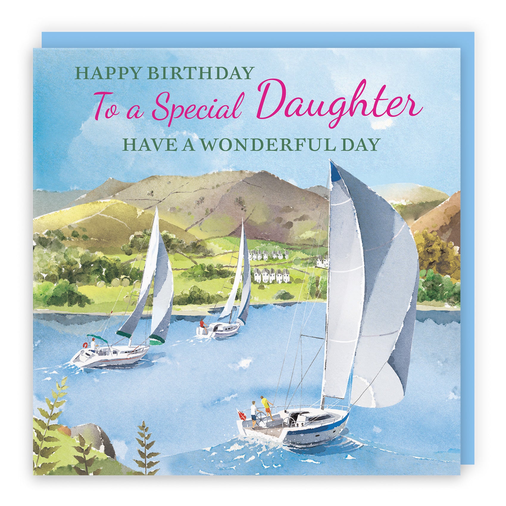 Daughter Birthday Card Sailing Boats Milo's Gallery - Default Title (RT07283)