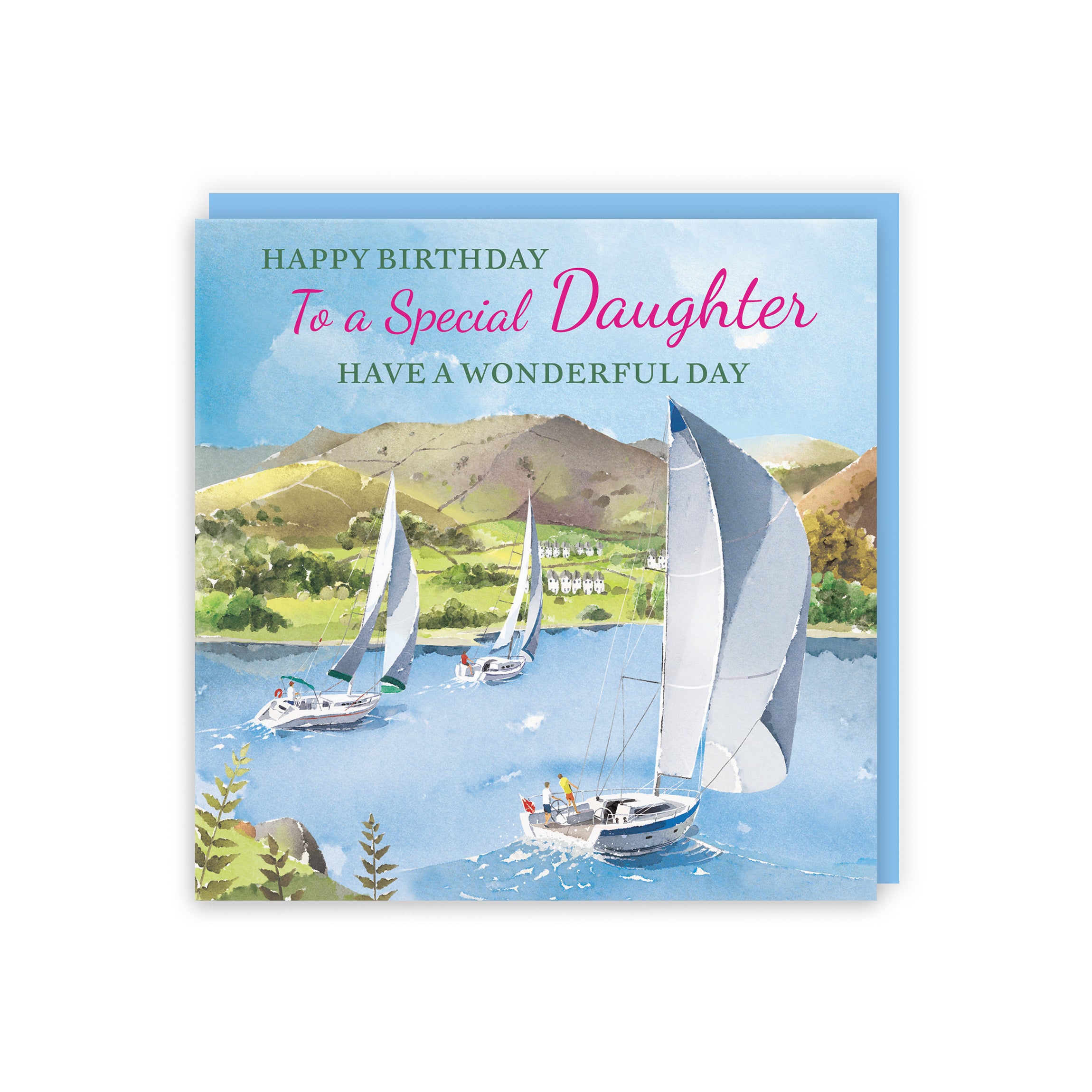 Daughter Birthday Card Sailing Boats Milo's Gallery - Default Title (RT07283)