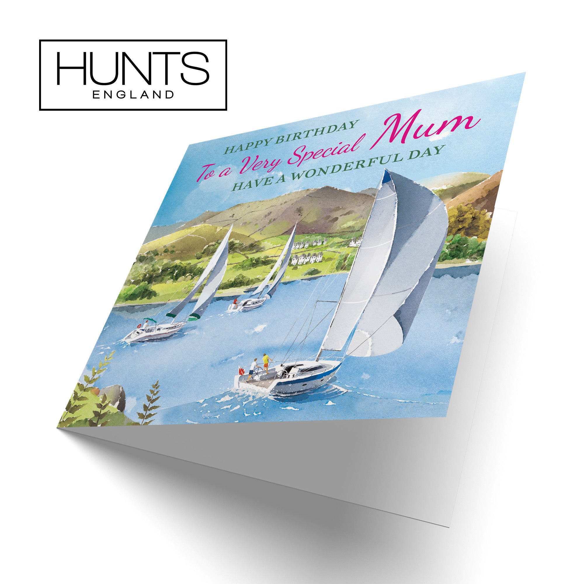Mum Birthday Card Sailing Boats Milo's Gallery - Default Title (RT07301)