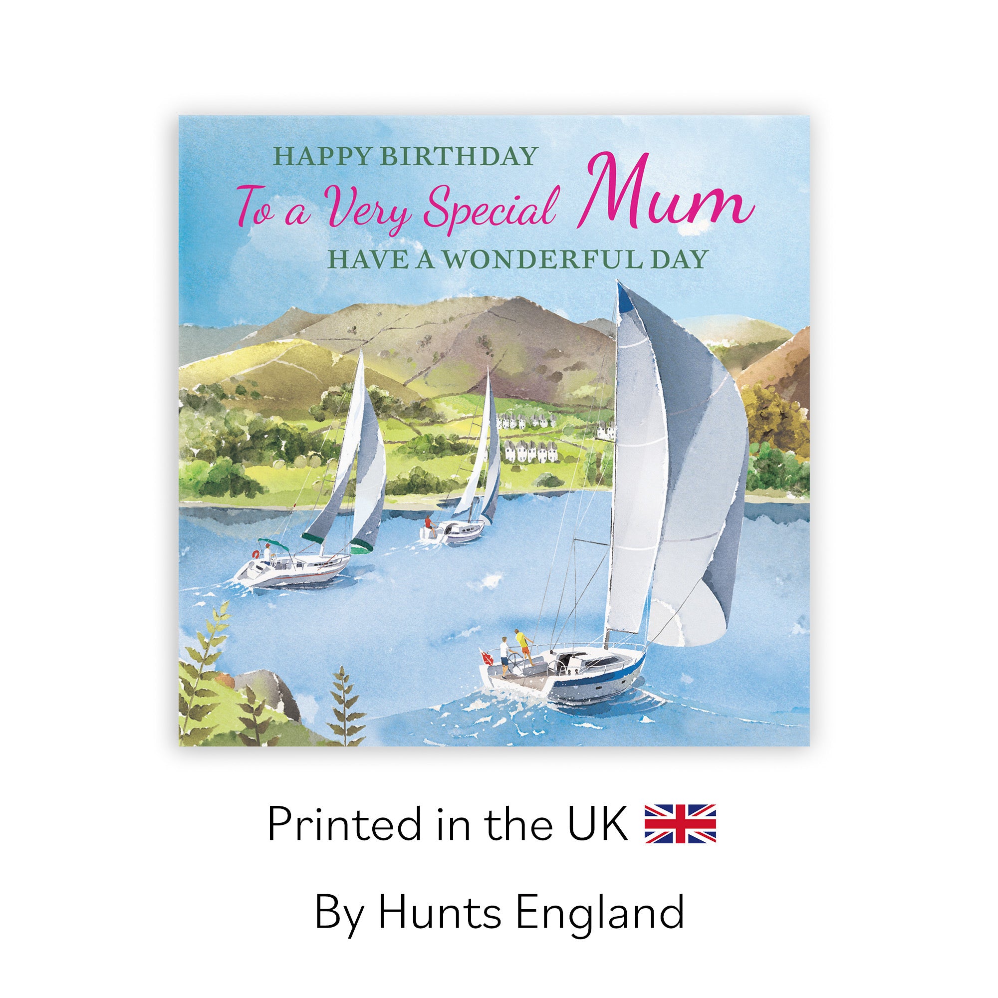 Mum Birthday Card Sailing Boats Milo's Gallery - Default Title (RT07301)