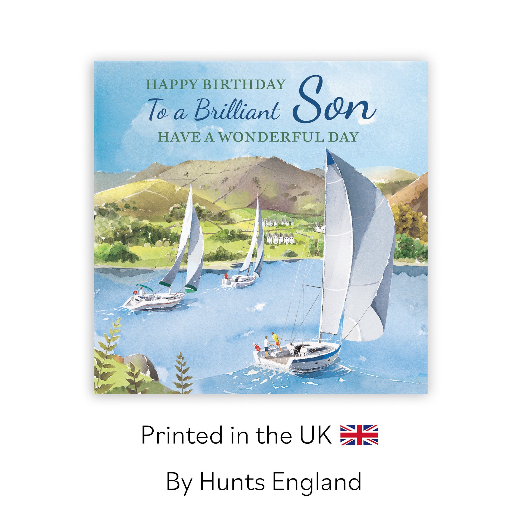 Son Birthday Card Sailing Boats Milo's Gallery - Default Title (RT07306)