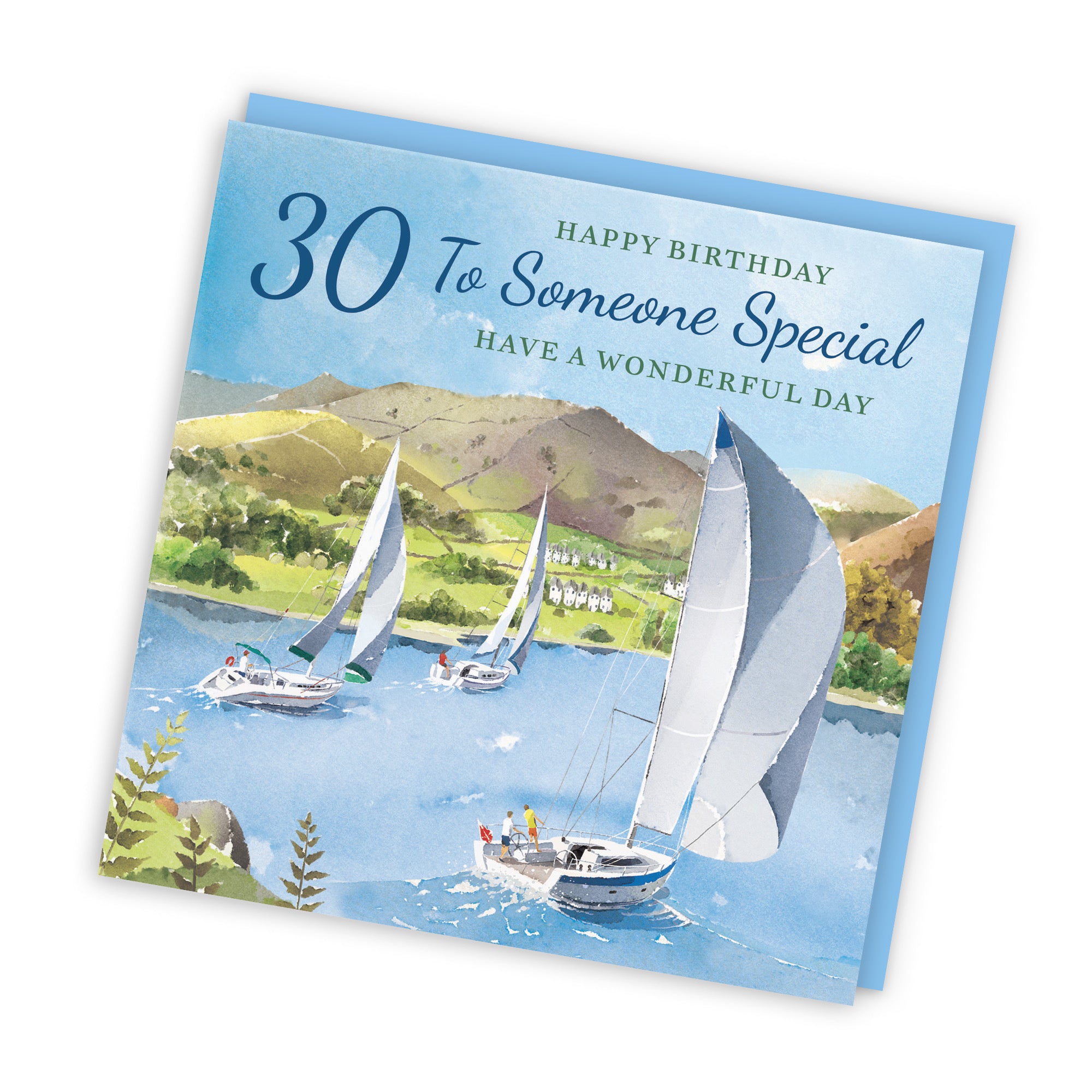 30th Someone Special Birthday Card Sailing Boats Milo's Gallery - Default Title (RT07445)