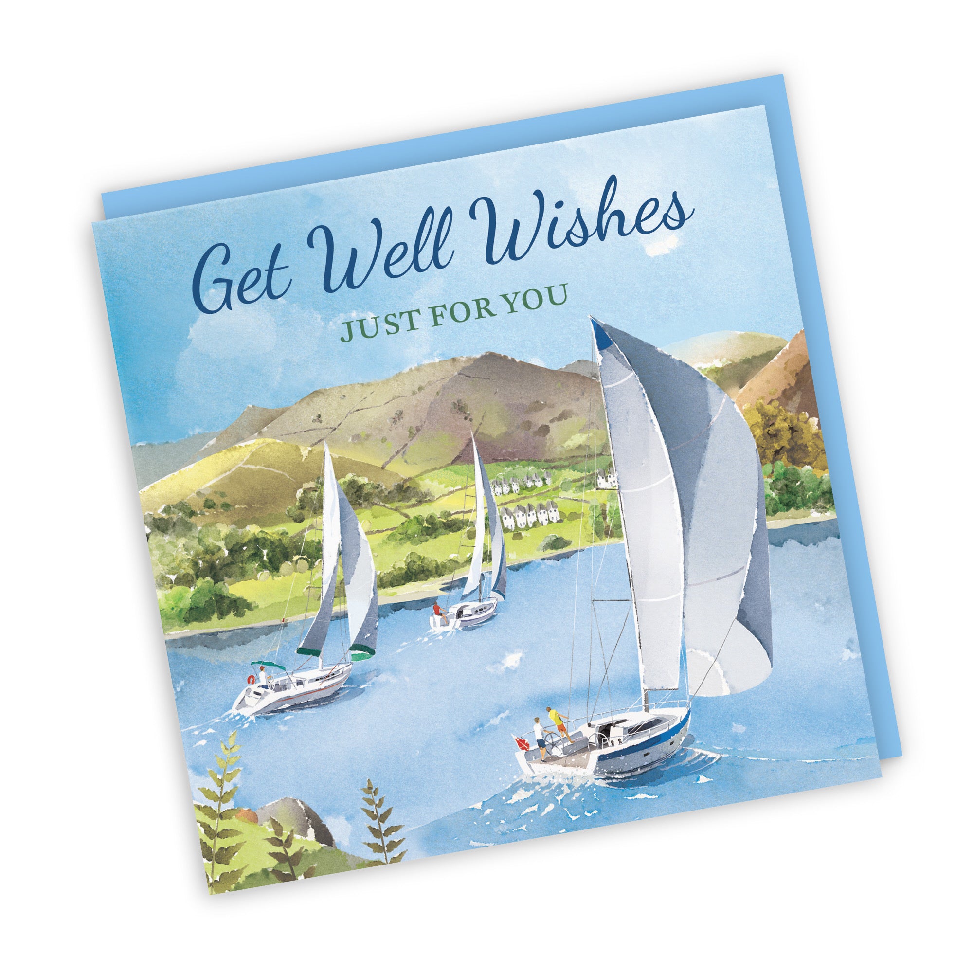 Get Well Card Sailing Boats Milo's Gallery - Default Title (RT07467)
