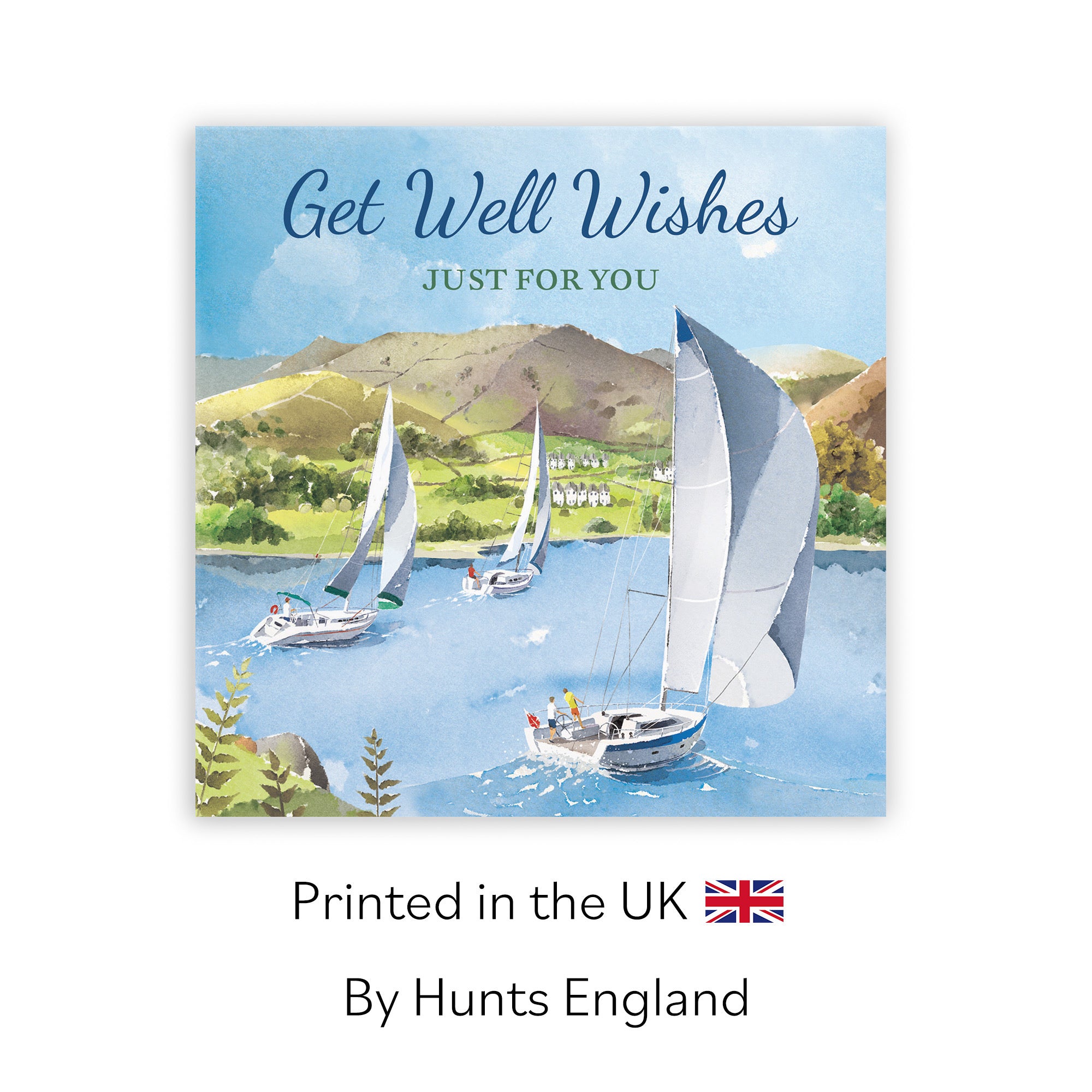 Get Well Card Sailing Boats Milo's Gallery - Default Title (RT07467)