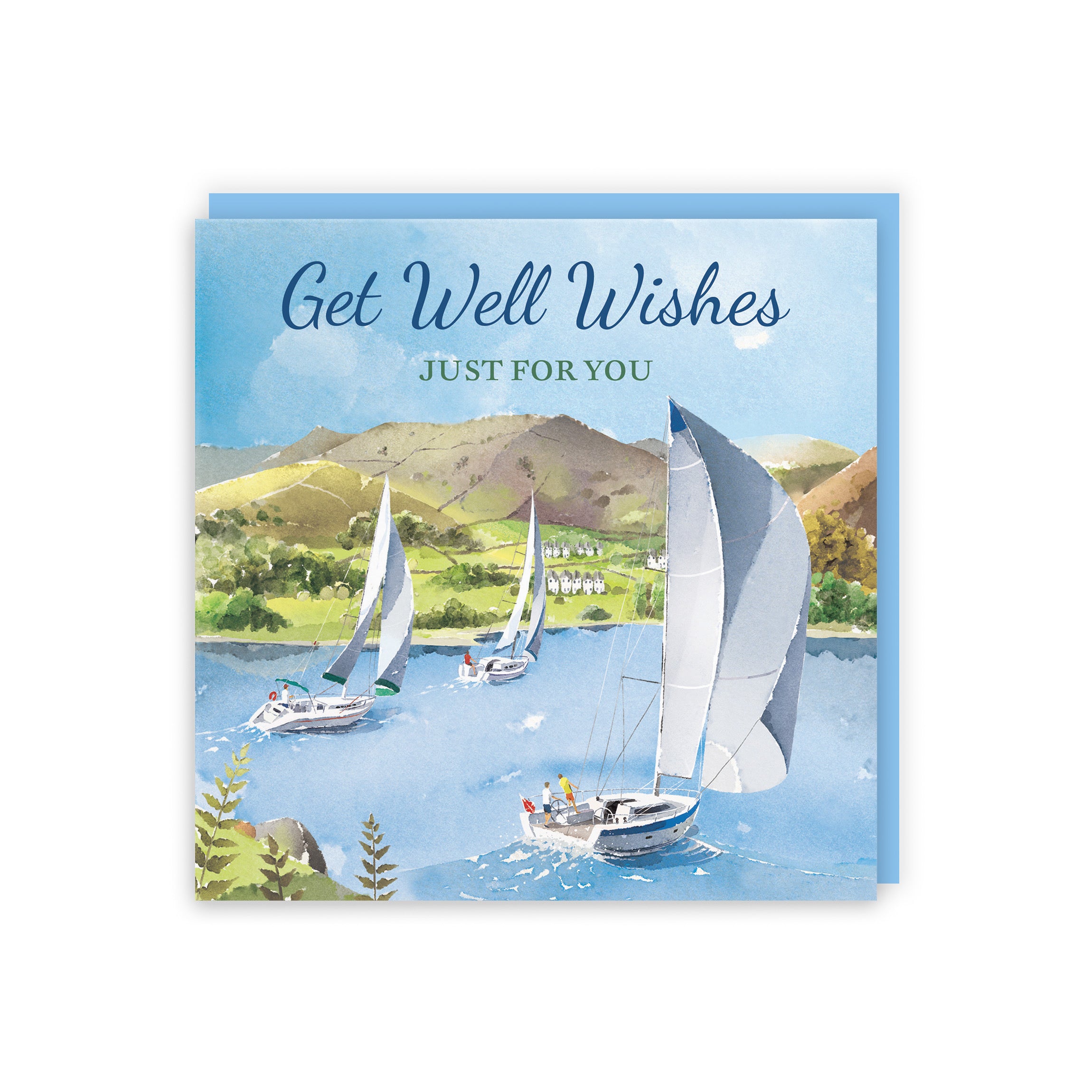 Get Well Card Sailing Boats Milo's Gallery - Default Title (RT07467)