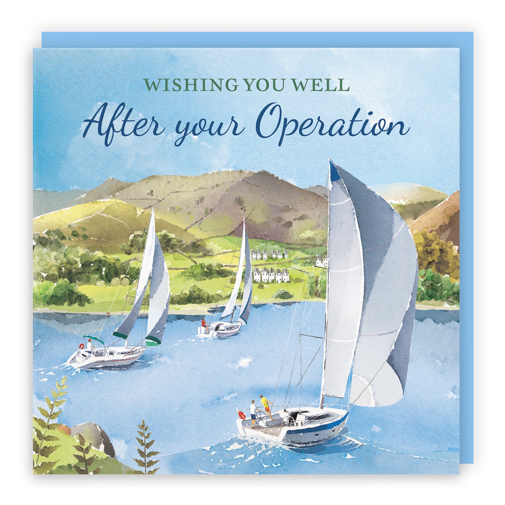 After Operation Get Well Card Sailing Boats Milo's Gallery - Default Title (RT07469)