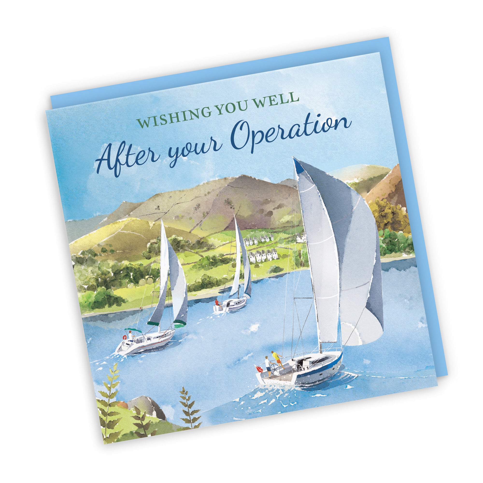 After Operation Get Well Card Sailing Boats Milo's Gallery - Default Title (RT07469)