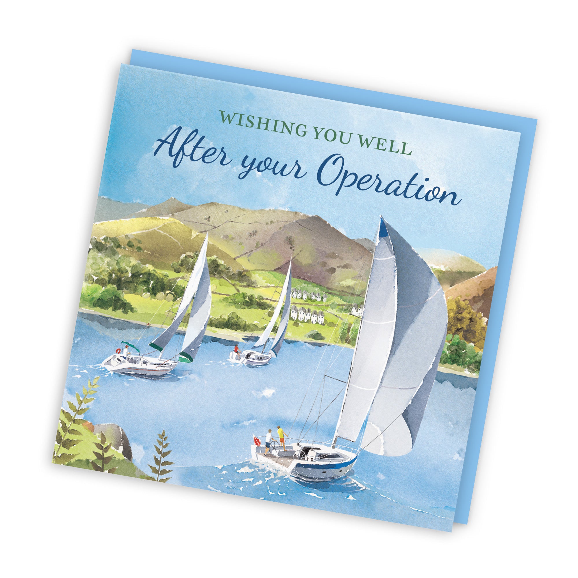 After Operation Get Well Card Sailing Boats Milo's Gallery - Default Title (RT07469)