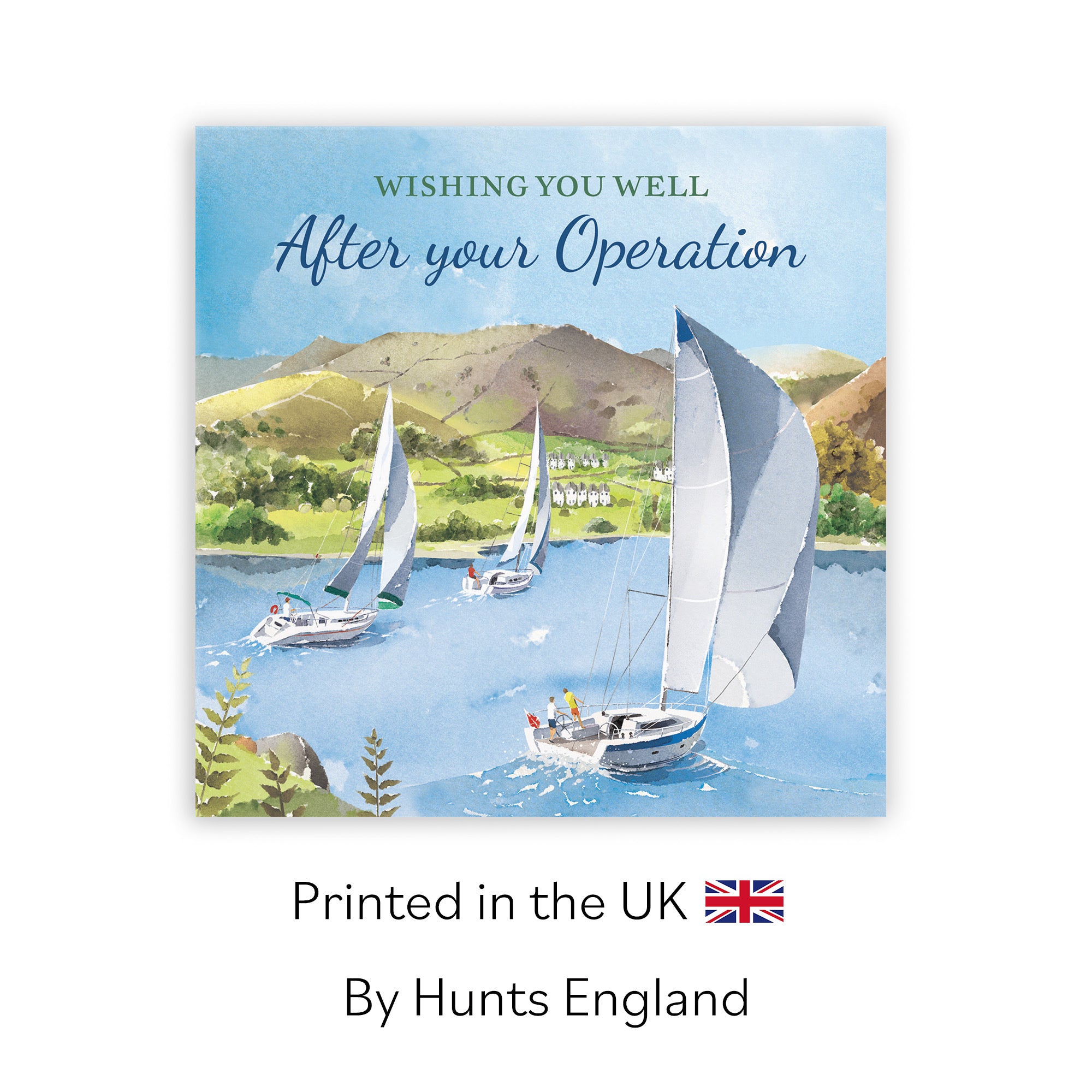 After Operation Get Well Card Sailing Boats Milo's Gallery - Default Title (RT07469)