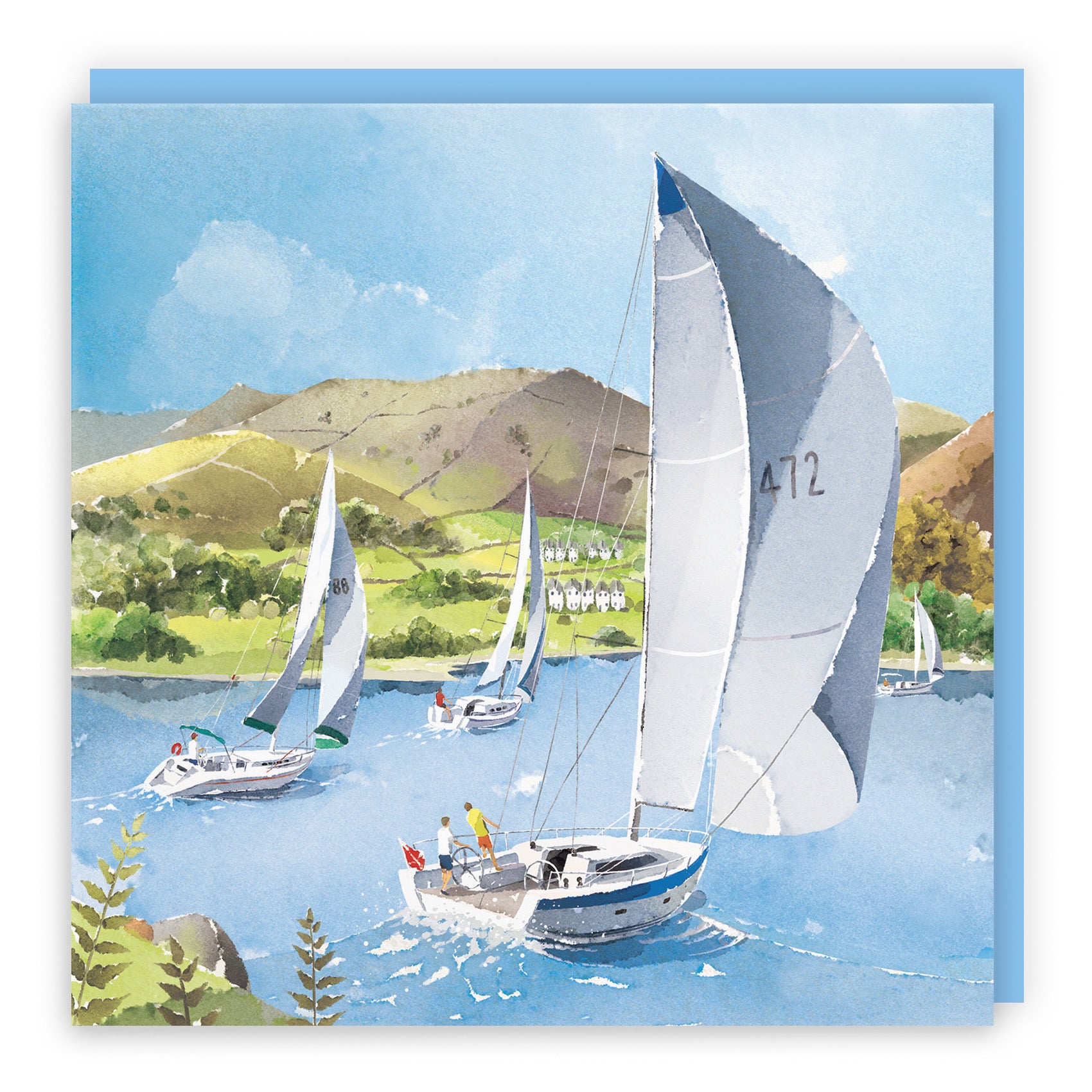 Any Occasion Card Sailing Boats Milo's Gallery - Default Title (RT07471)